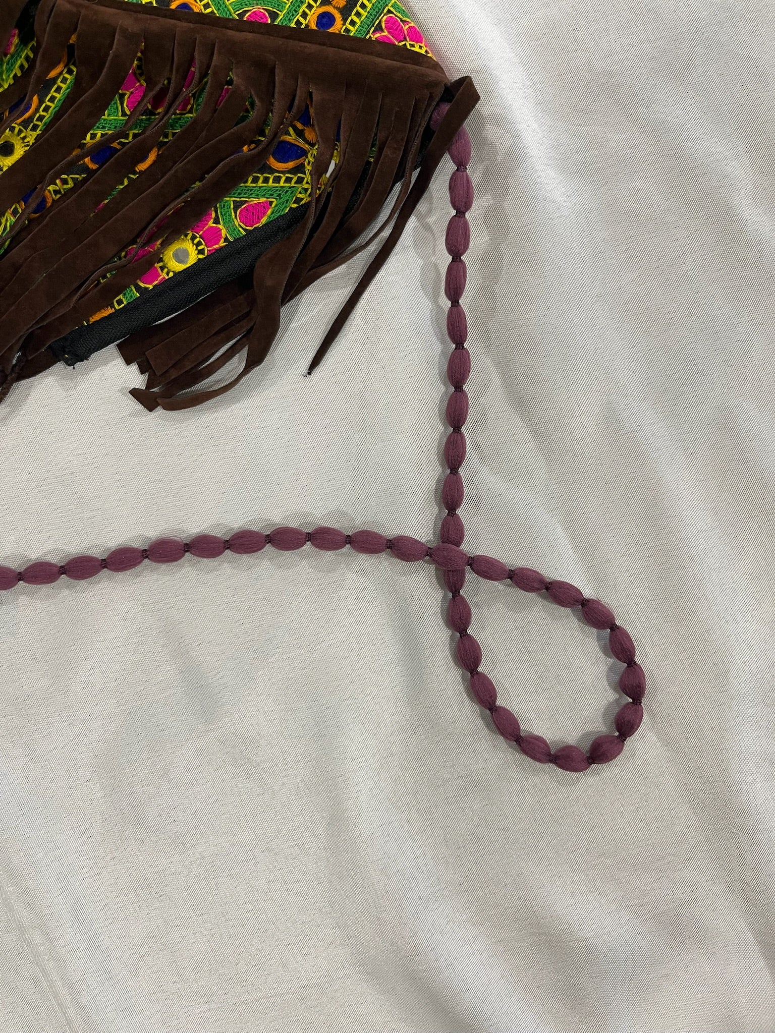 Boho Purse With Tassles image 2