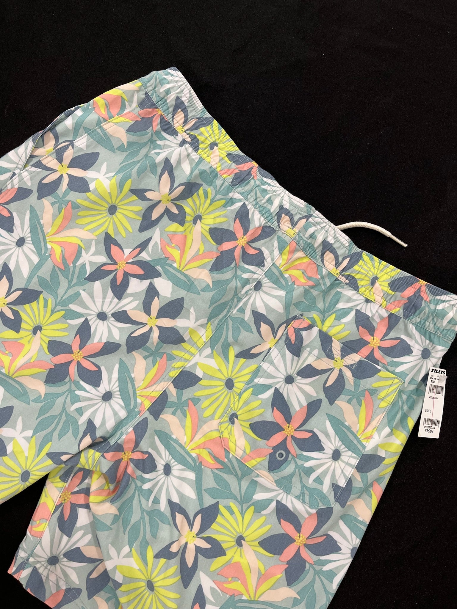 Men’s Floral Swim Shorts image 2