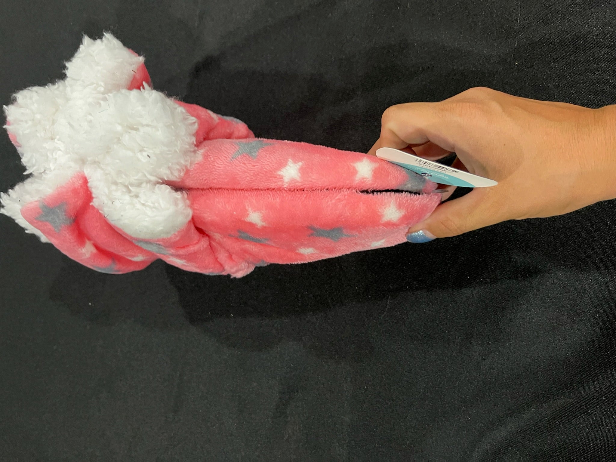 Pink Slippers With Stars image 2