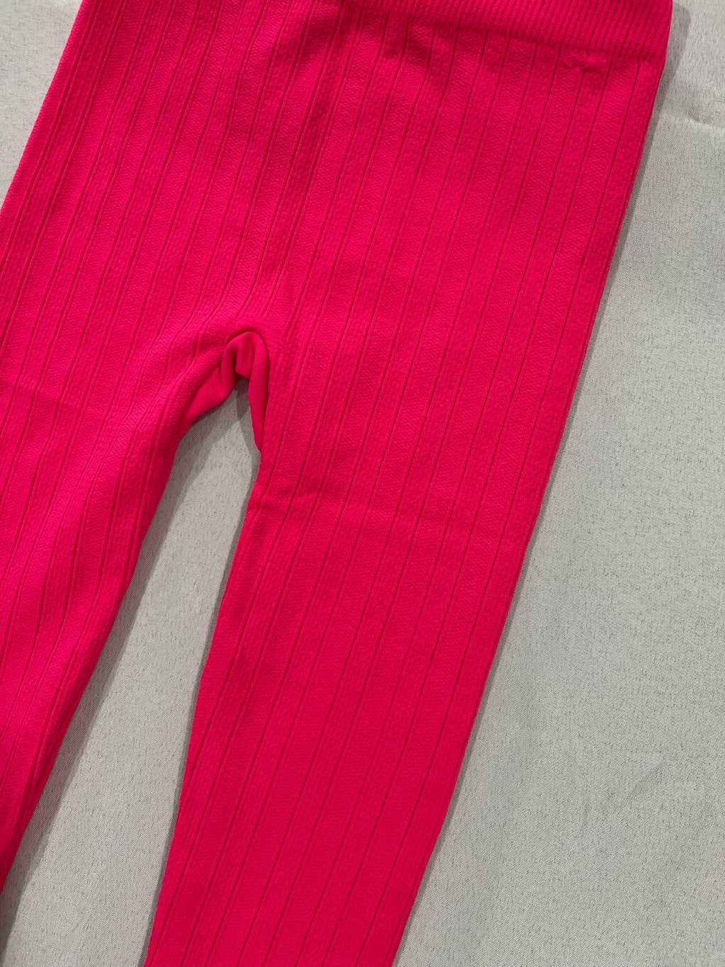 Girls Soft Touch Pink Leggings image 1