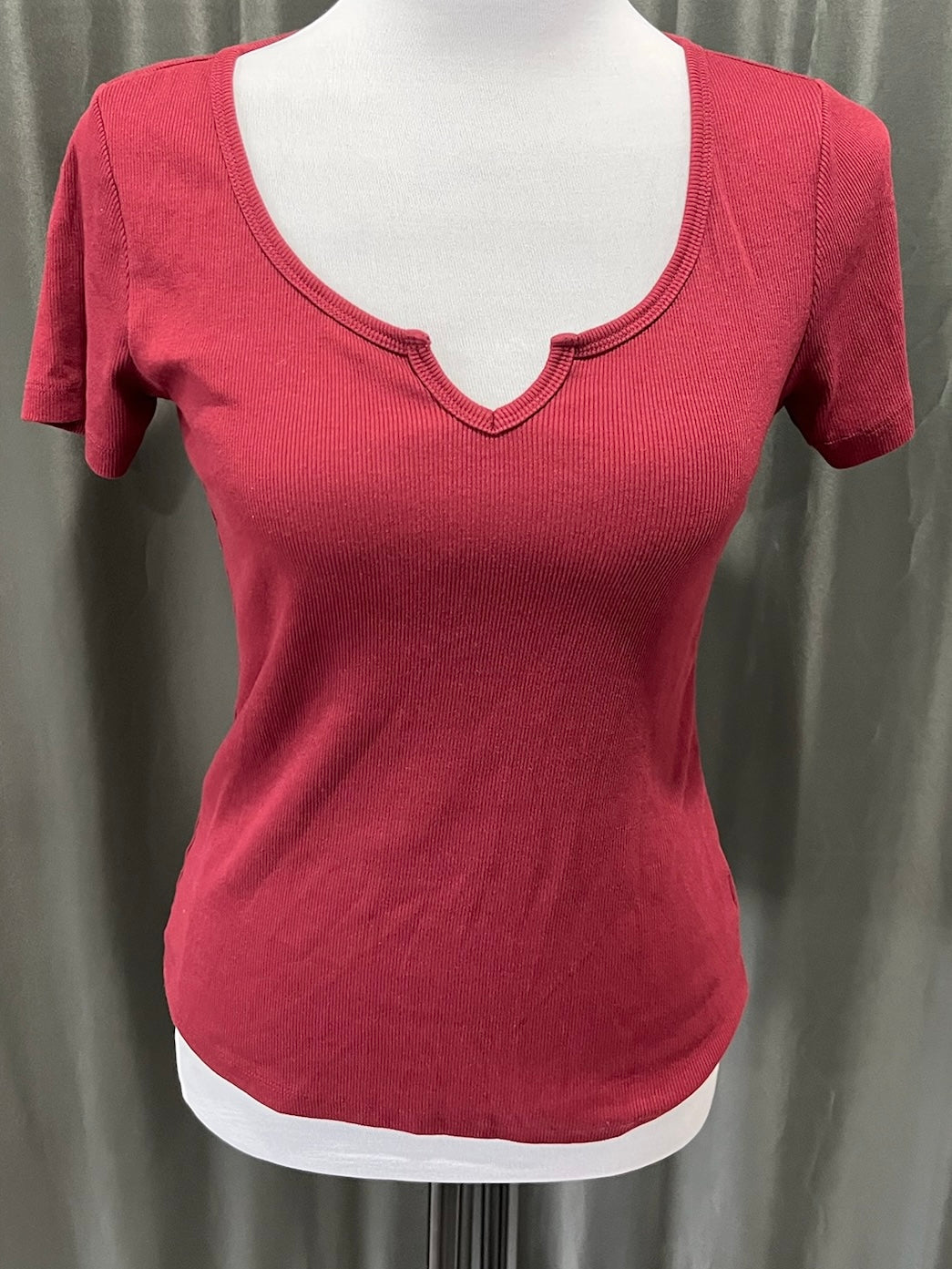 Women’s Burgundy Shirt image 1