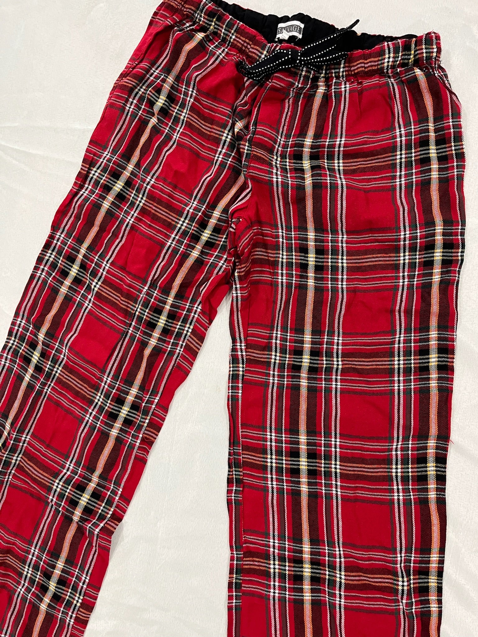Women’s Red Flannel Pajama Pants image 1