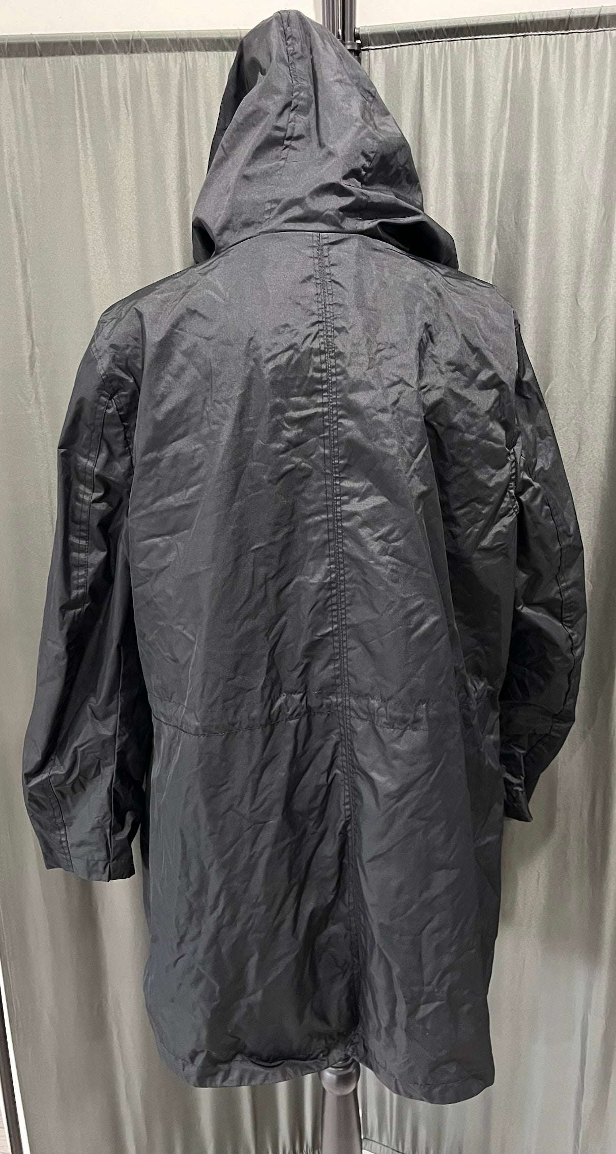 Women’s Black Rain Jacket image 1