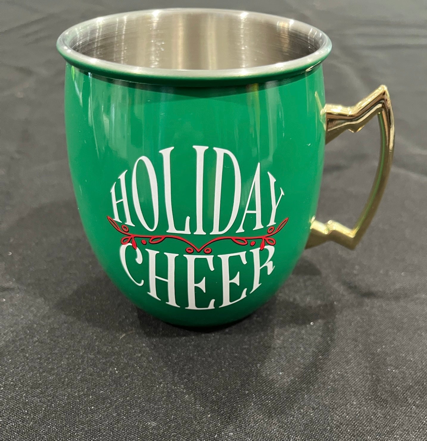 Holiday Cheers Tin Cup image 0