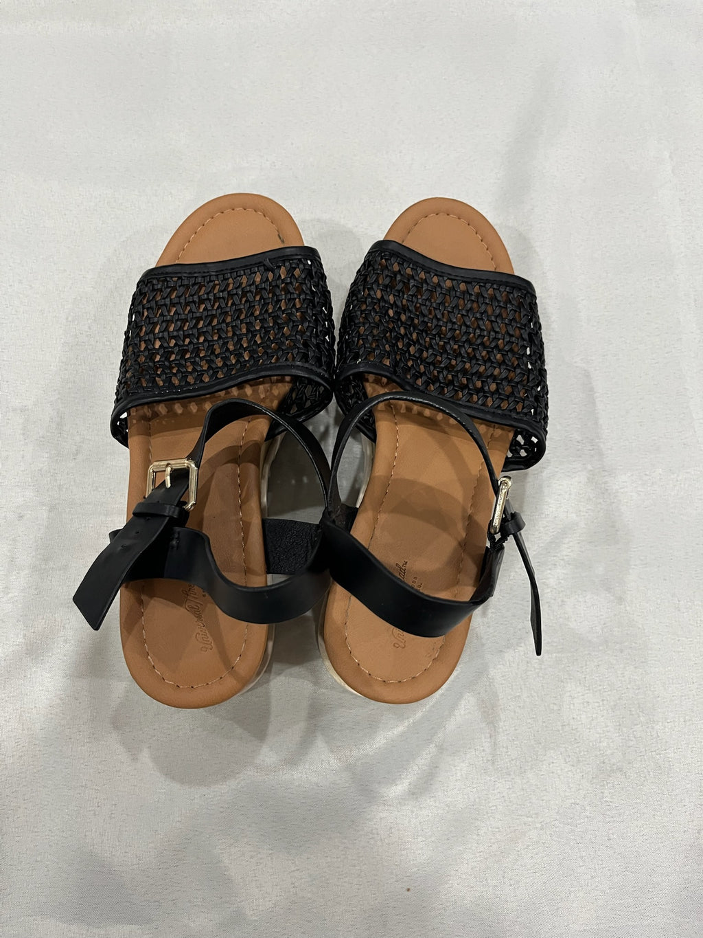 Women’s Black Sandal Wedges image 4