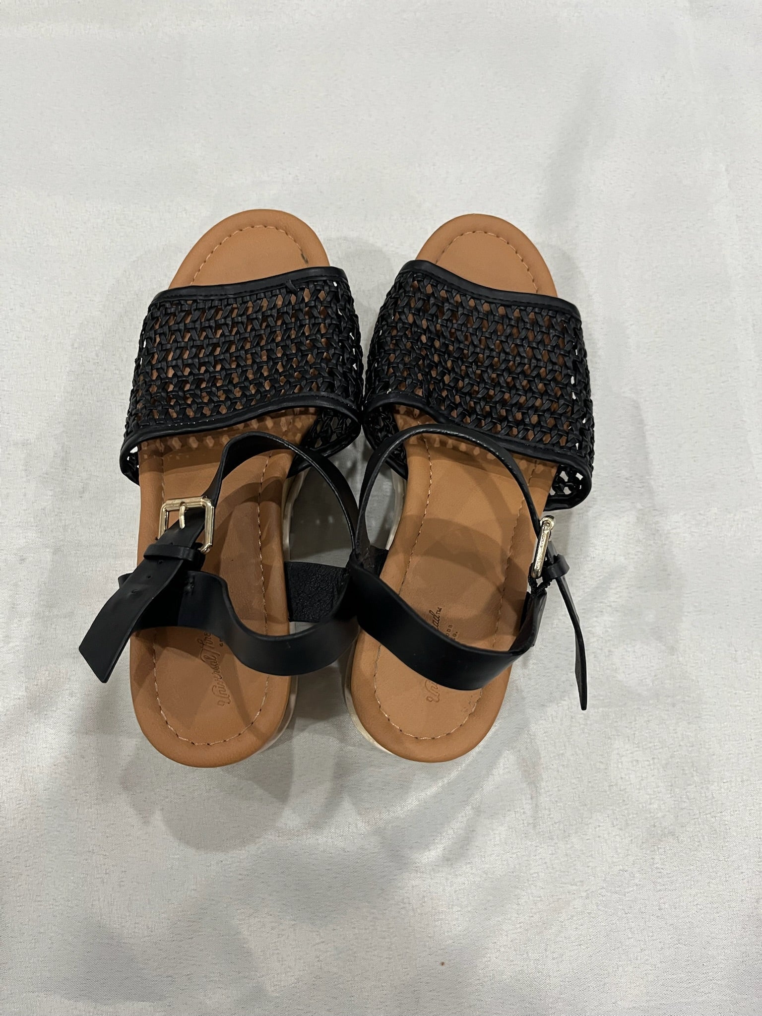 Women’s Black Sandal Wedges image 4