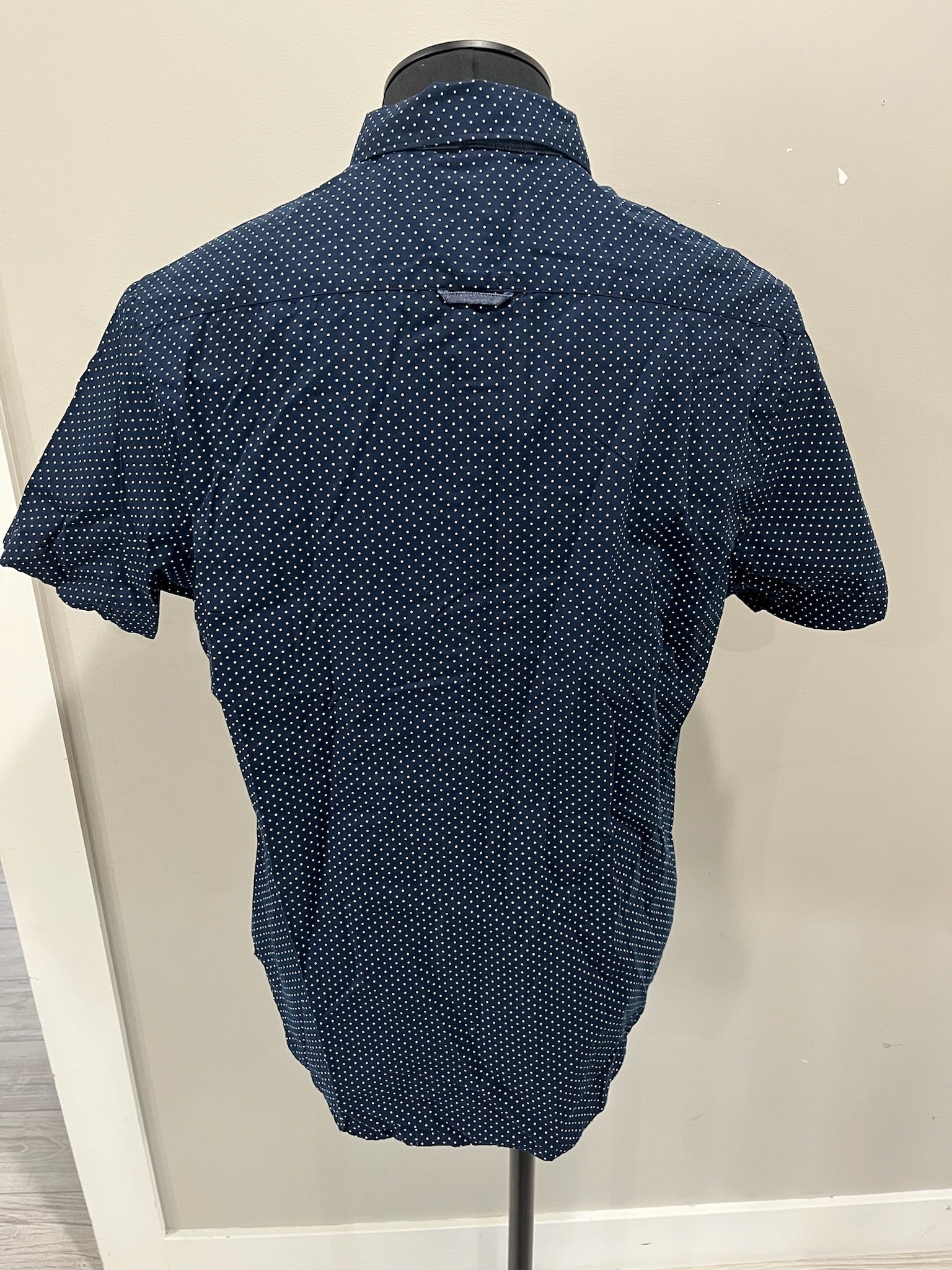 Men’s Blue Button Up Shirt image 3