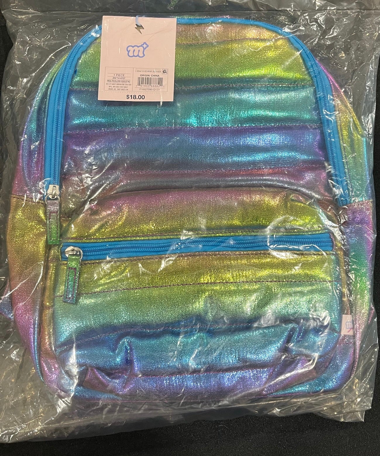 Small Colorful Backpack image 0