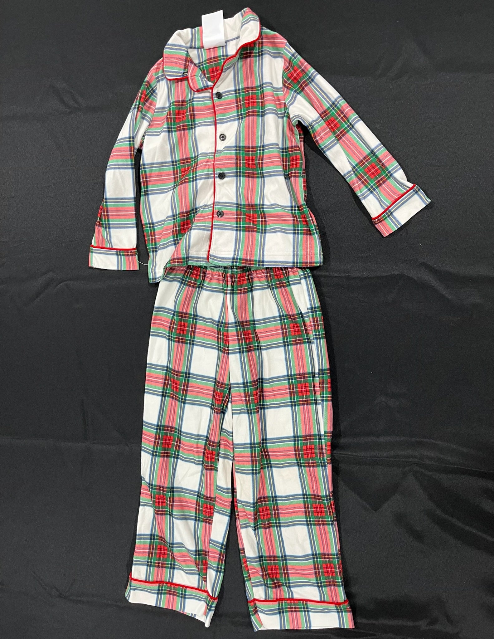 Unisex Toddlers Two Piece Flannel PJ Set image 0
