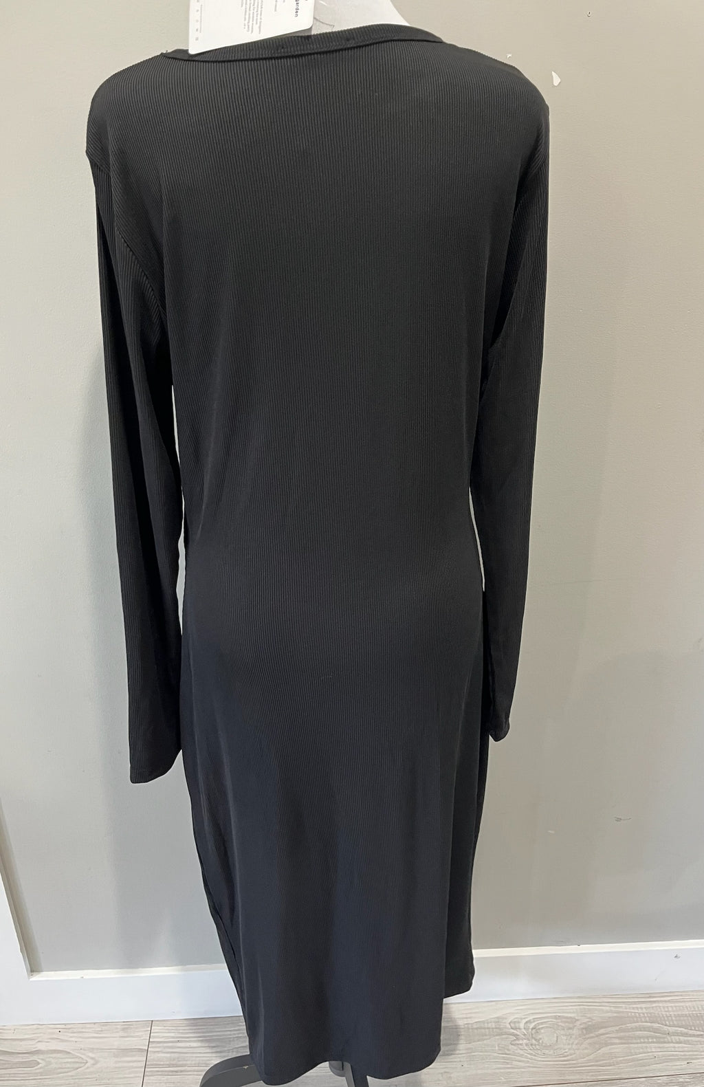 Women’s Black Dress With Bare Midriff image 1