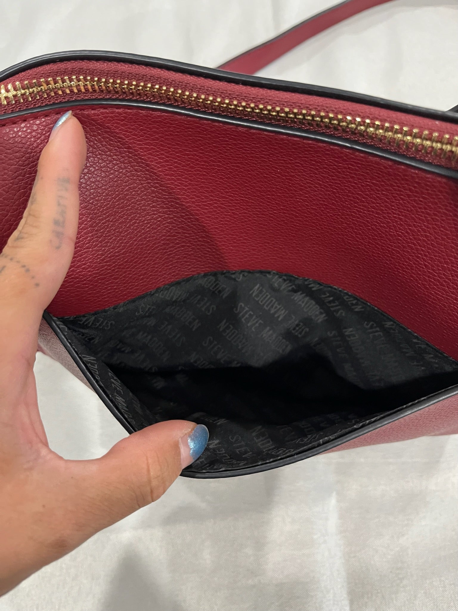 Burgundy Purse image 5