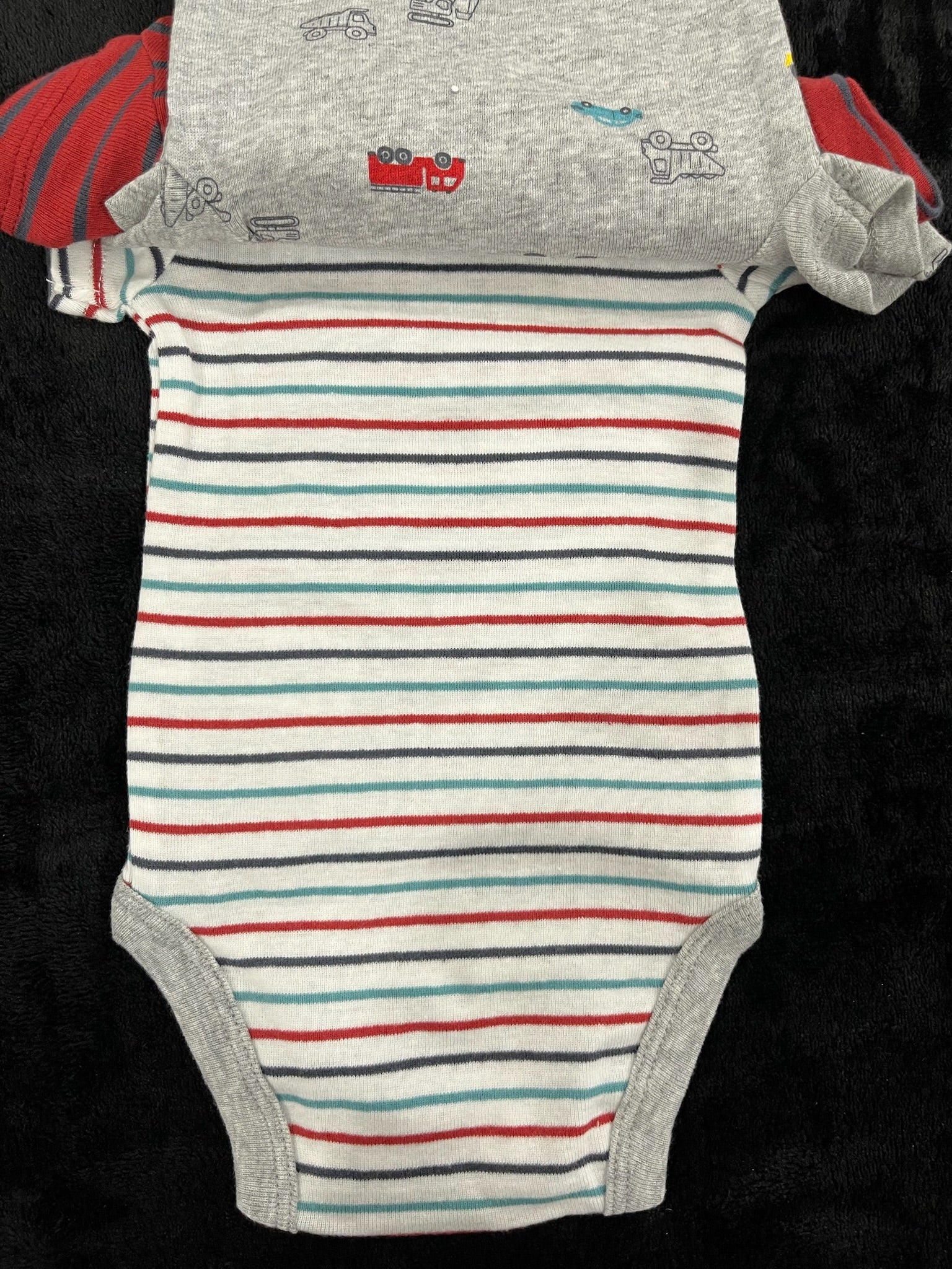 3 Piece Boys Onesie Set image 3