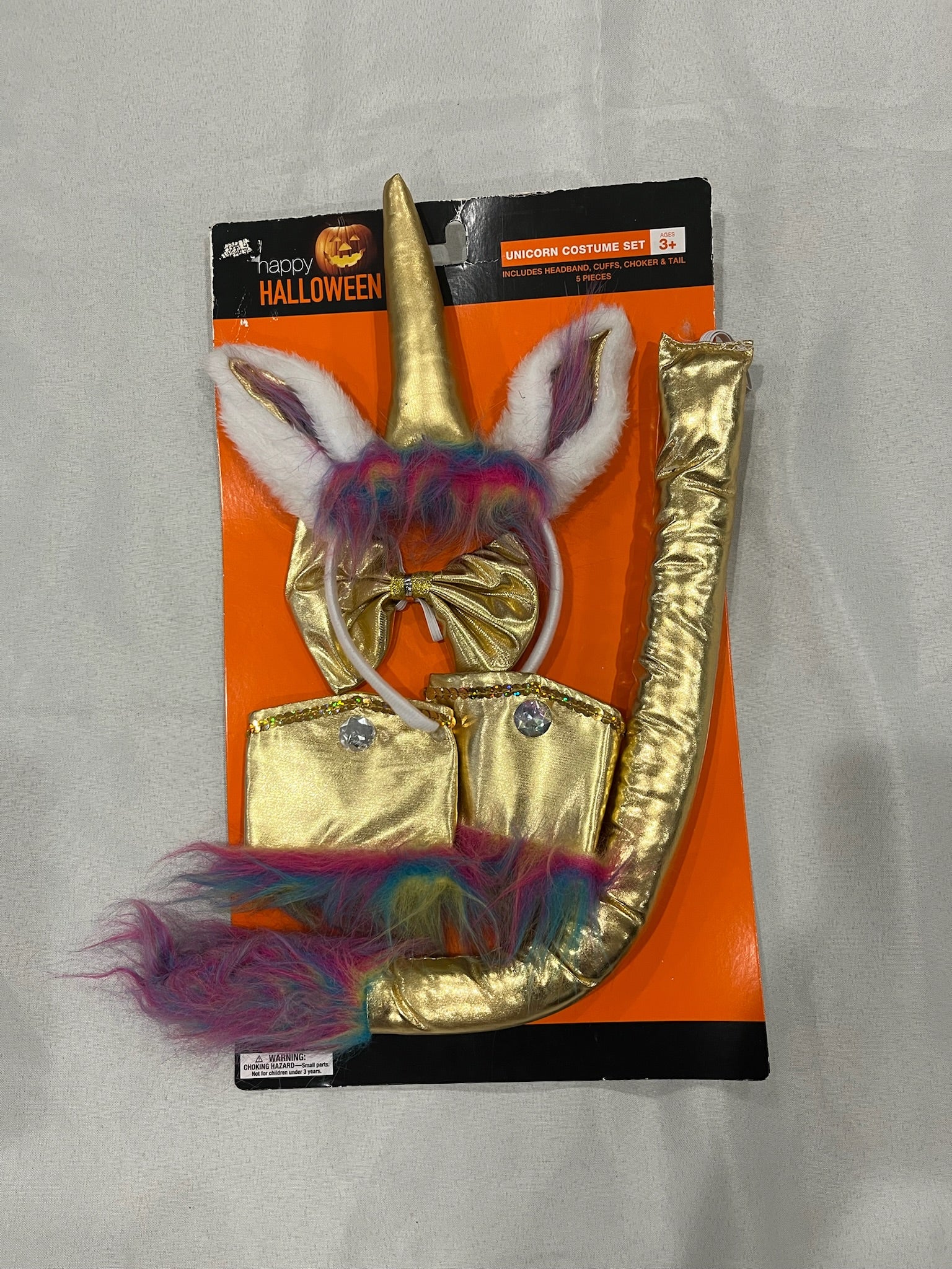 5 Piece Unicorn Costume Kit (Ages 3+) image 3