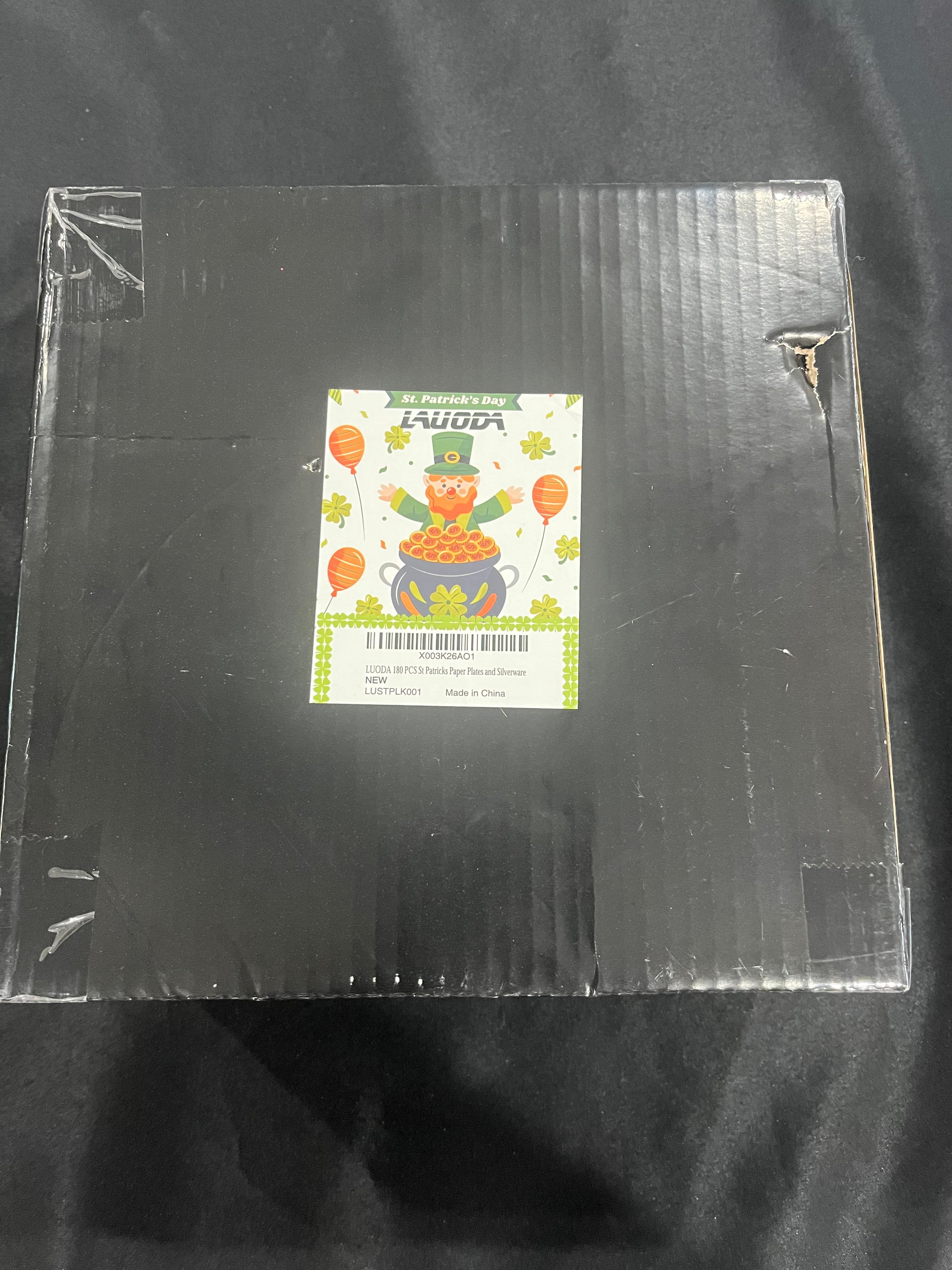 St. Patricks Day Plate Utensil Set image 1