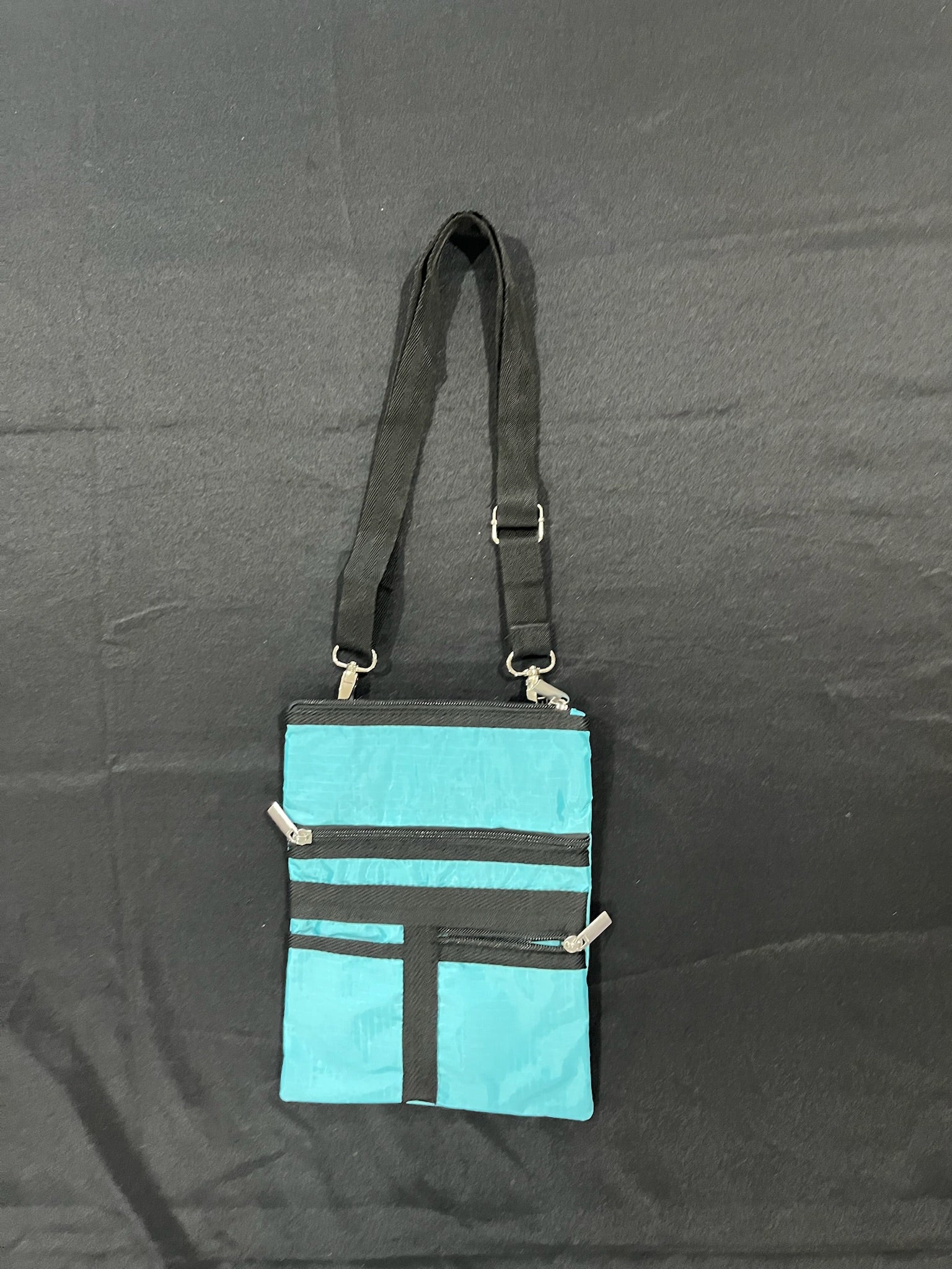 Blue & Black Purse image 0