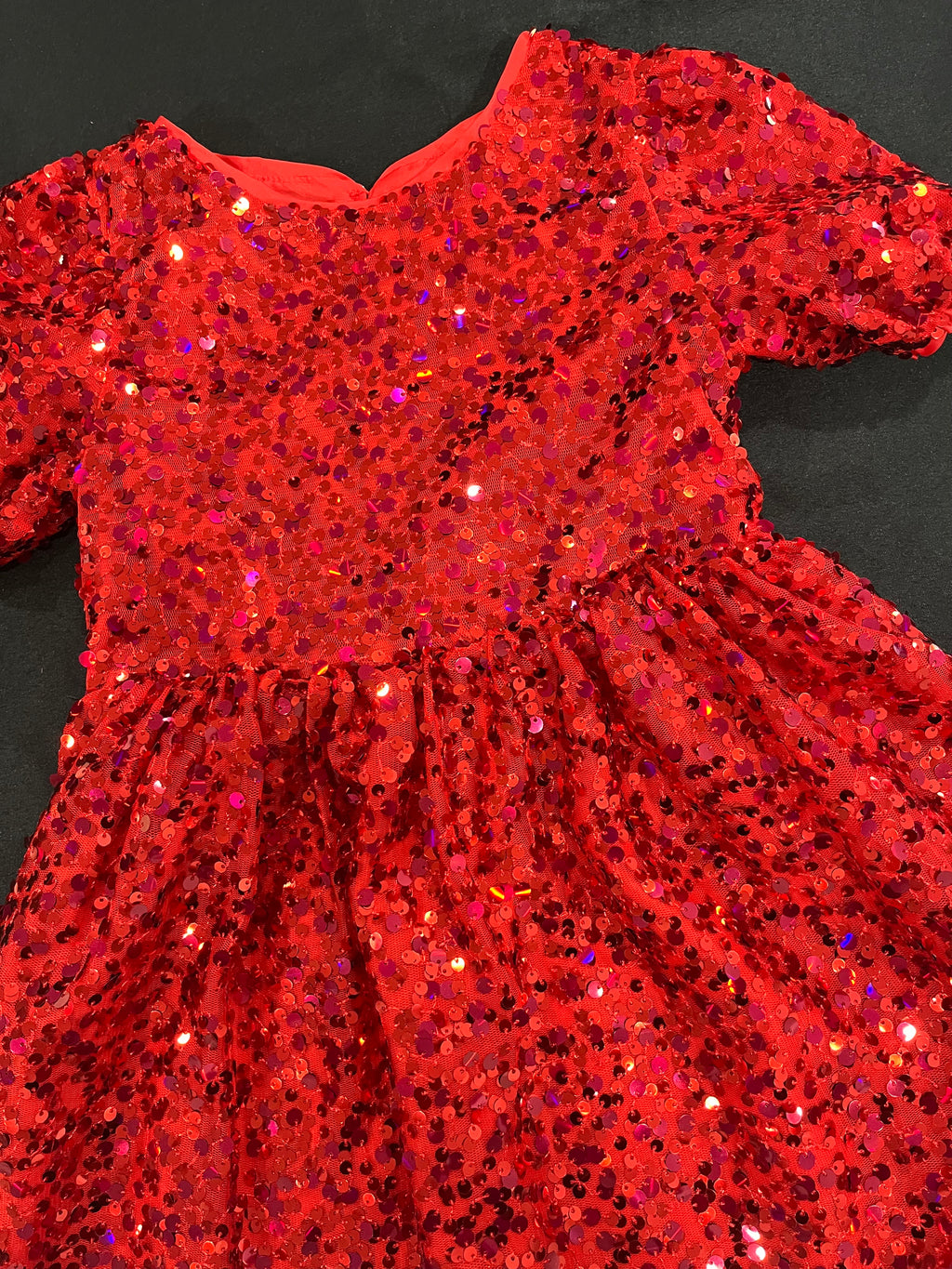 Red Shiny Dress image 1