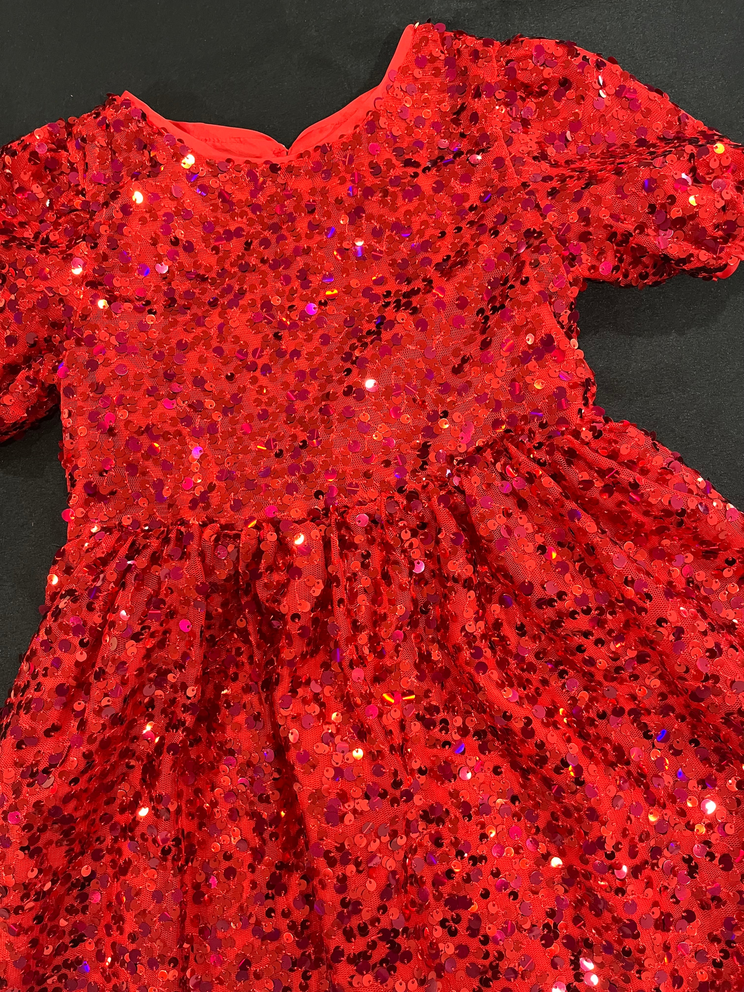 Red Shiny Dress image 1