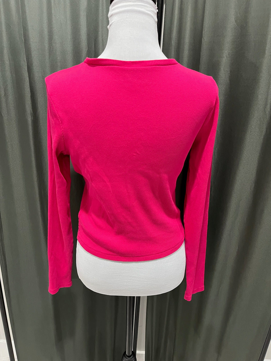 Pink Long Sleeve Shirt image 1
