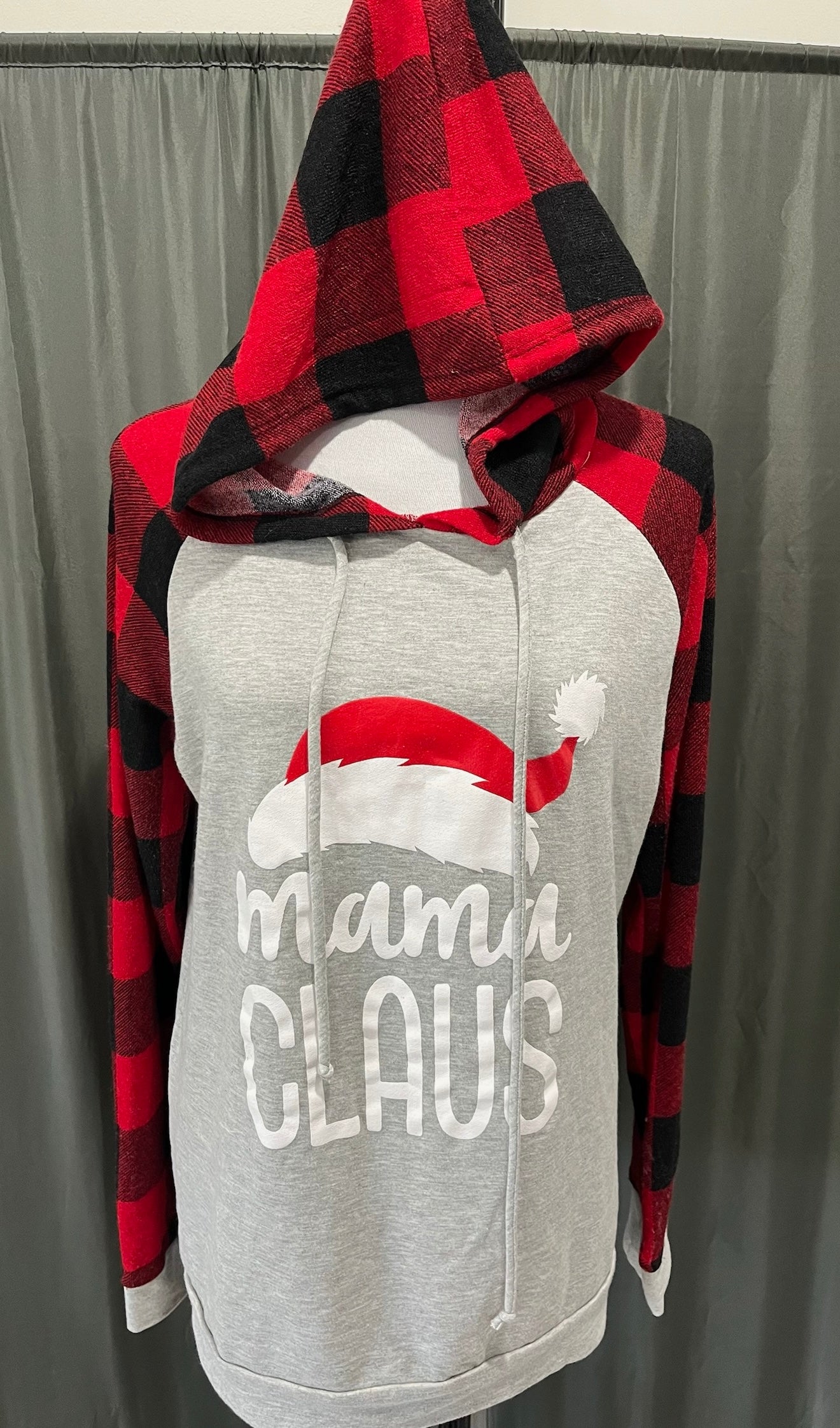 Womens Mama Claus Hoodie image 0
