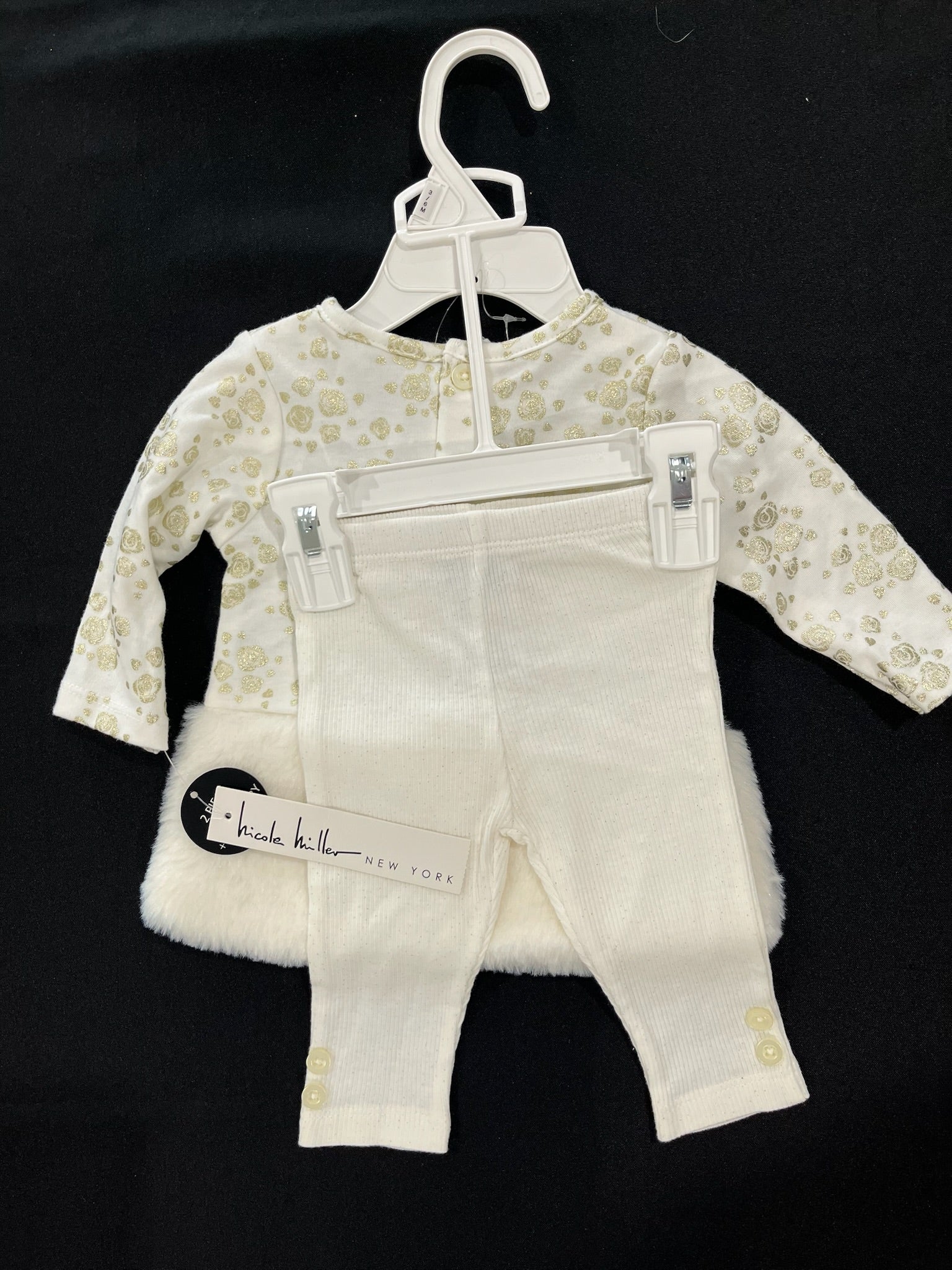 Two Piece Baby Set With Headband image 2
