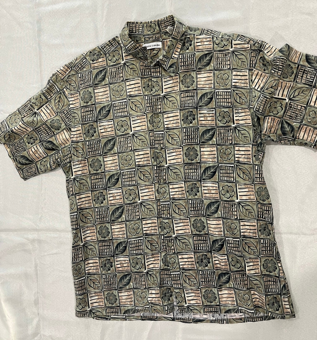 Men’s Green Button Up Shirt image 0