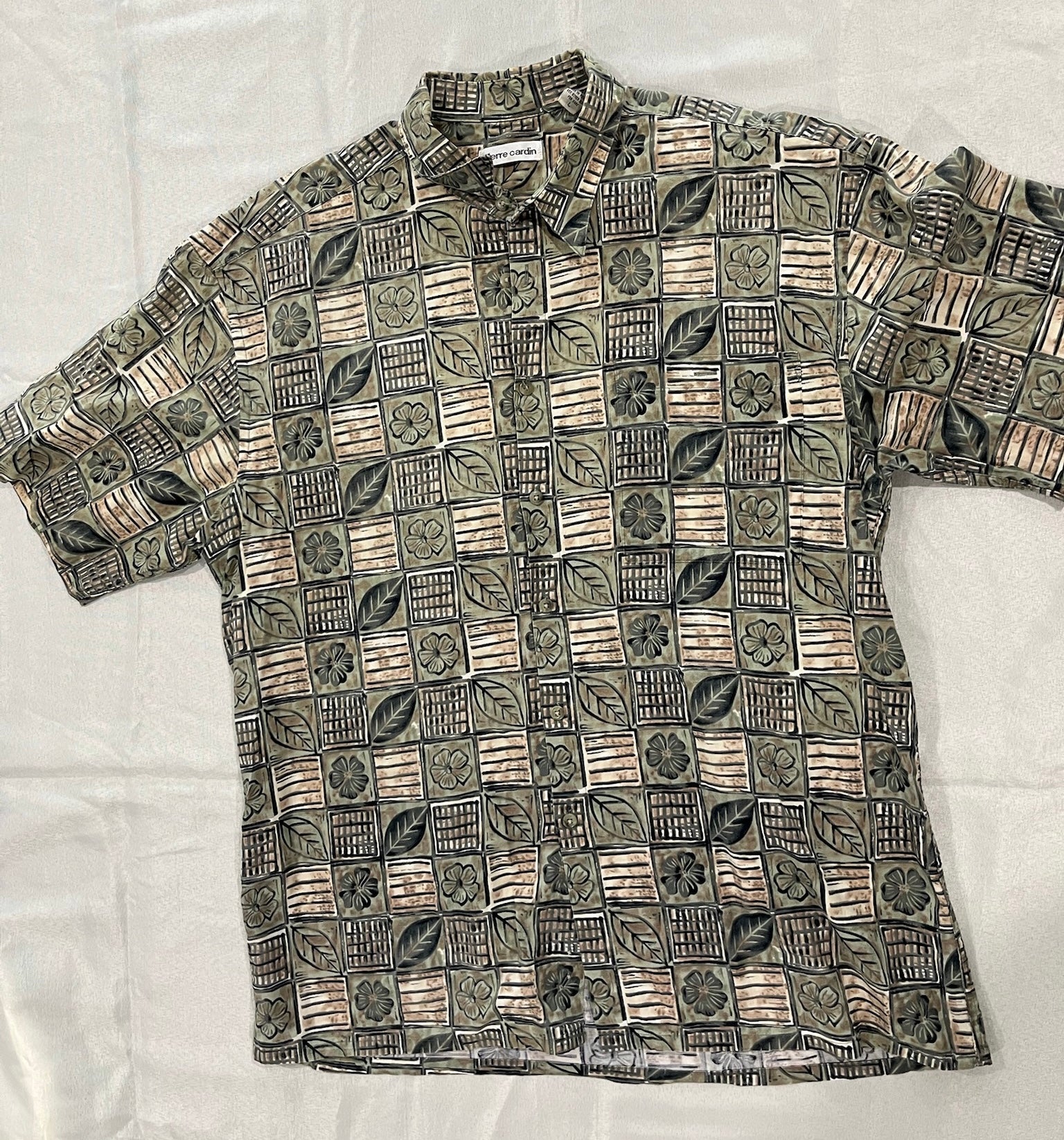 Men’s Green Button Up Shirt image 0