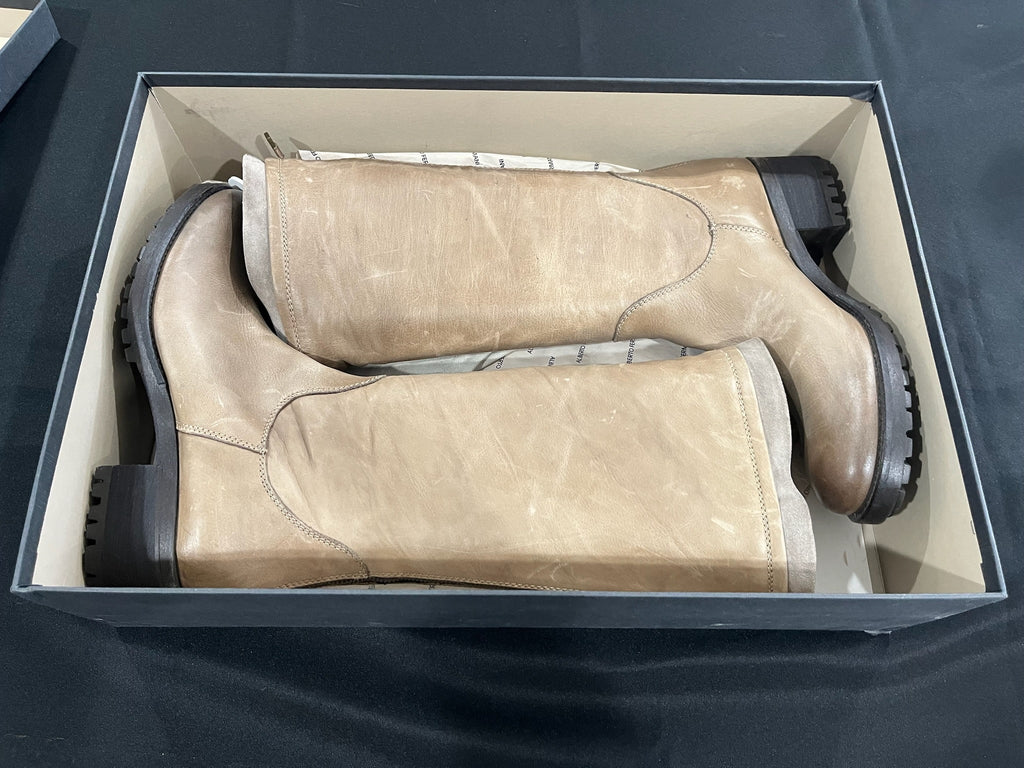 Women’s Tan Boots With Boot Stretcher Place Holder image 0