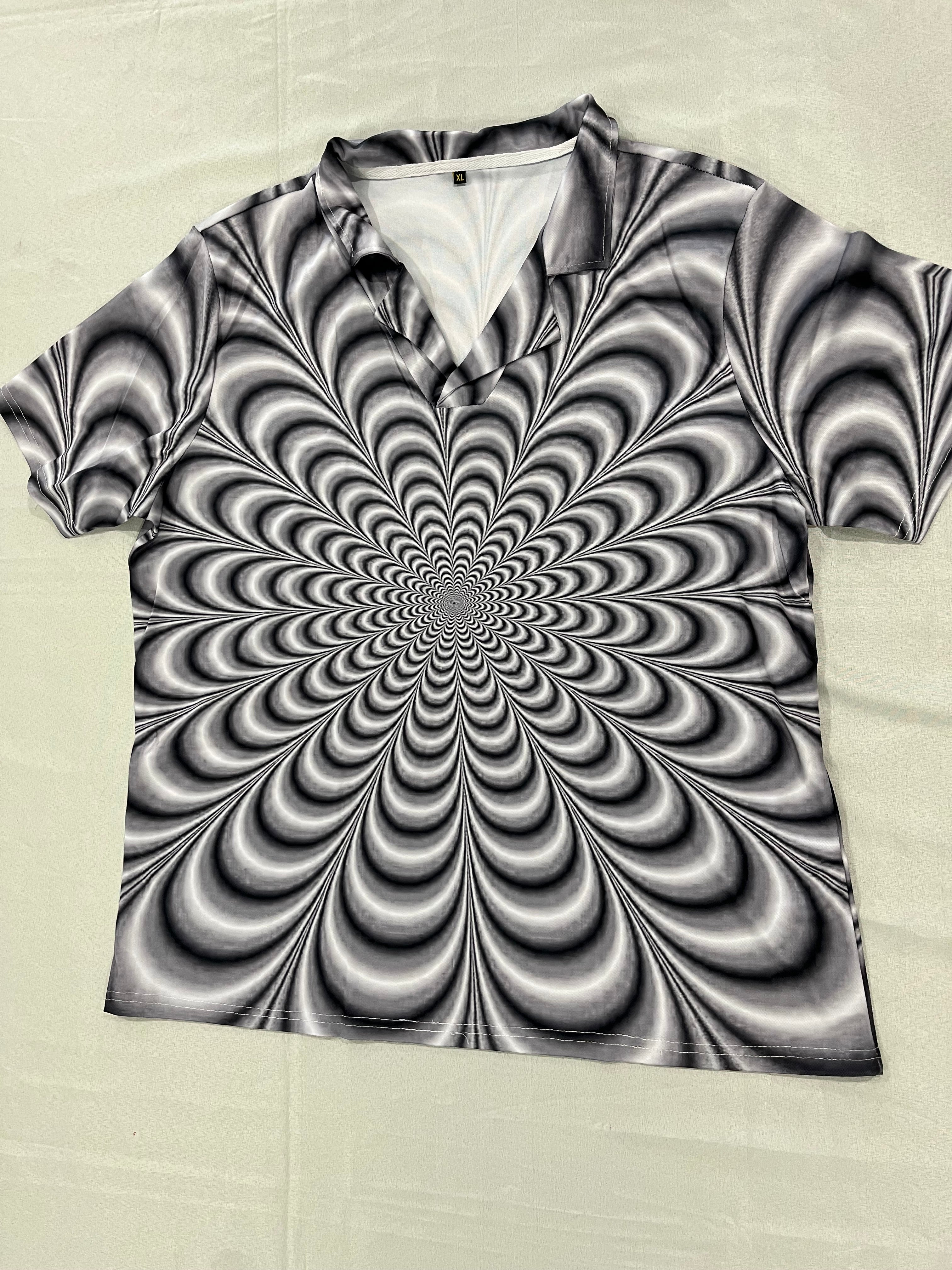 Black Tie Dye Polo image 3