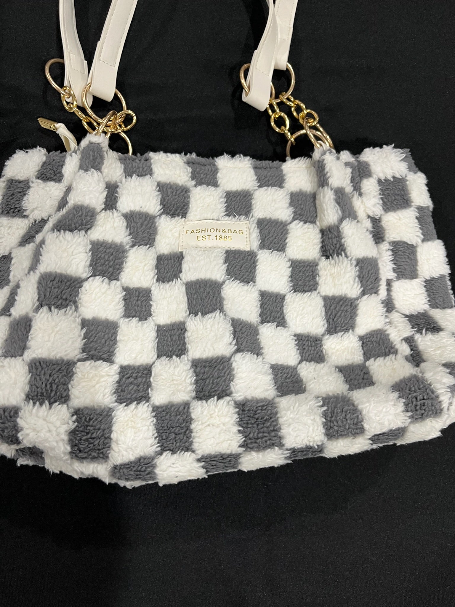 Checkered Purse image 1