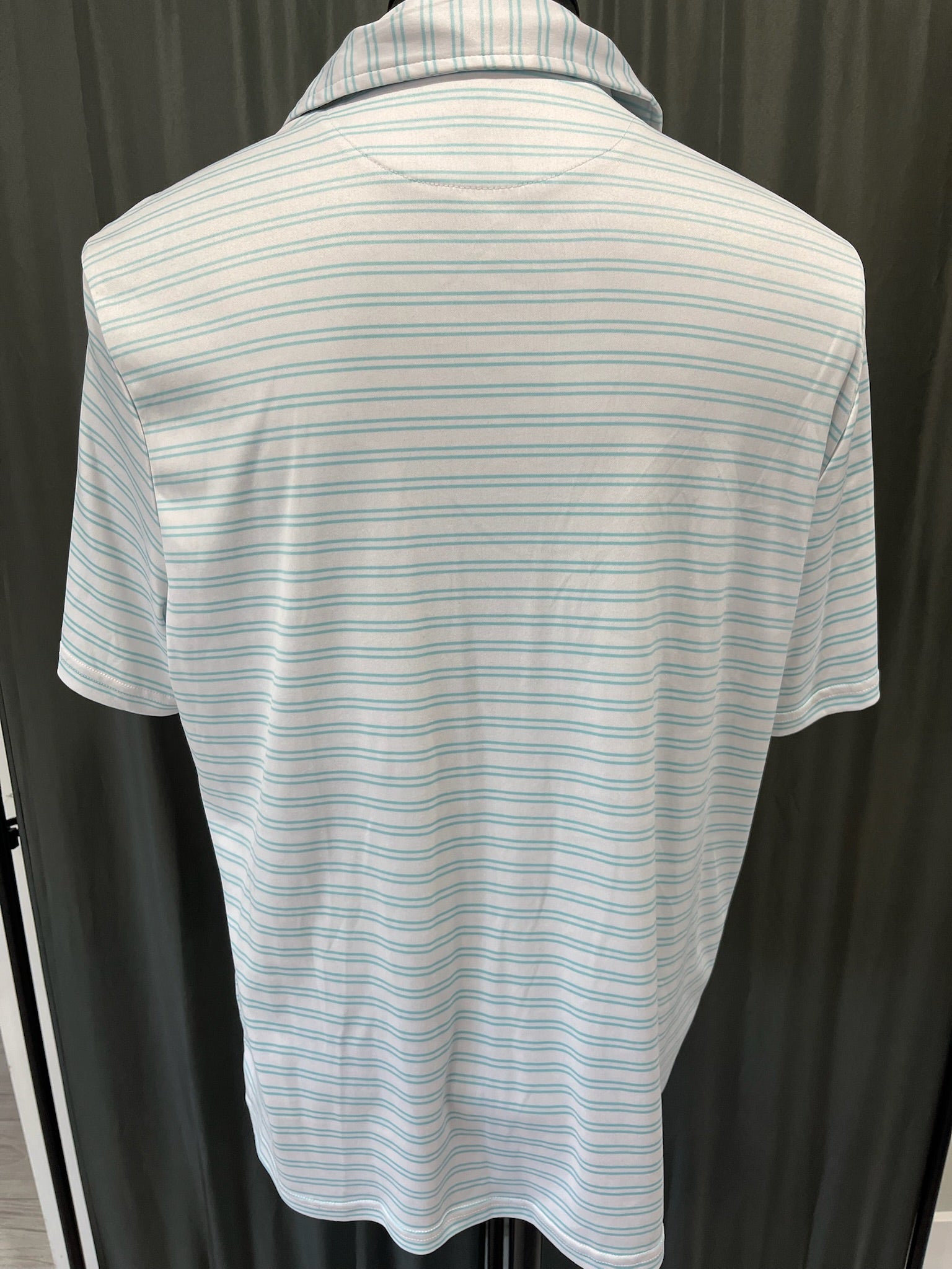 Men’s Striped Polo Shirt image 2