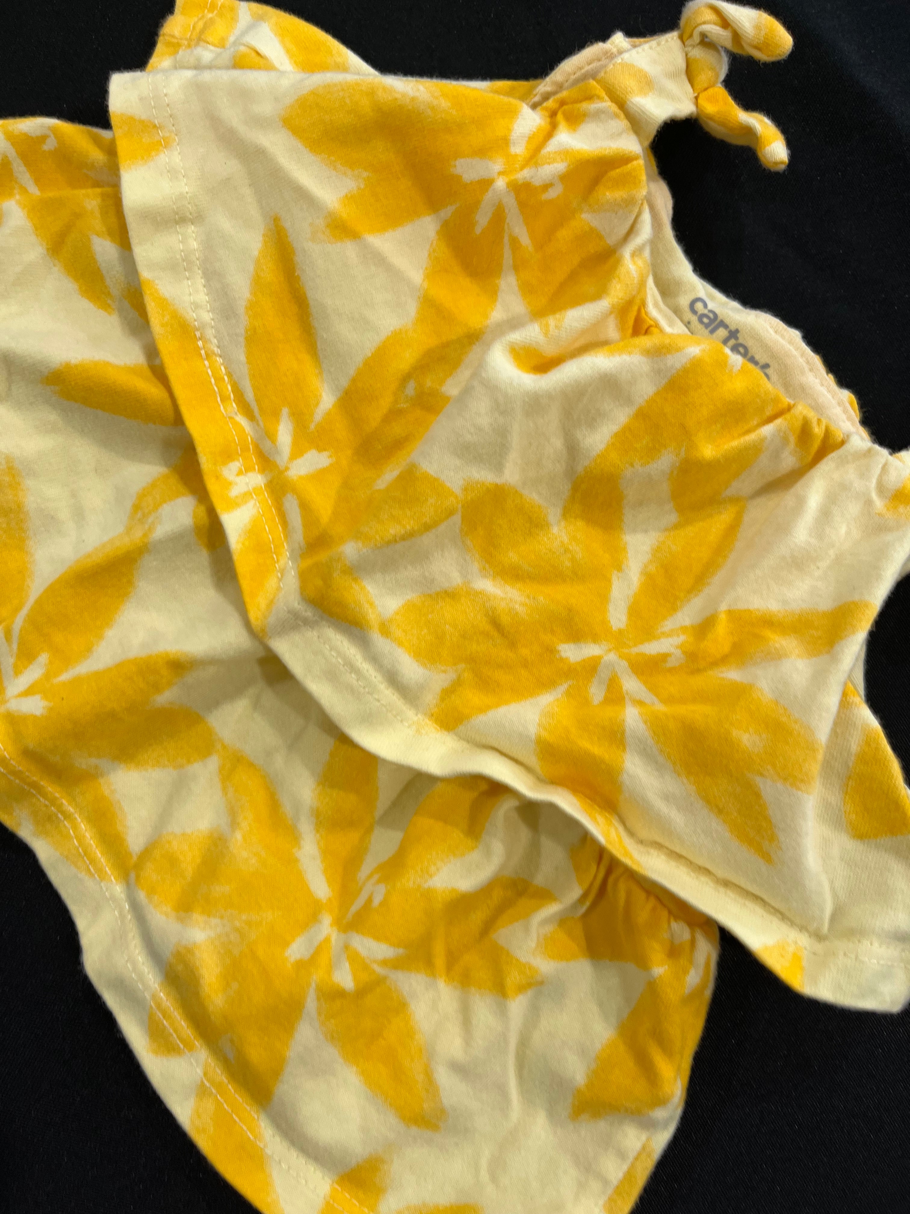 Yellow Summer Tank Top image 2