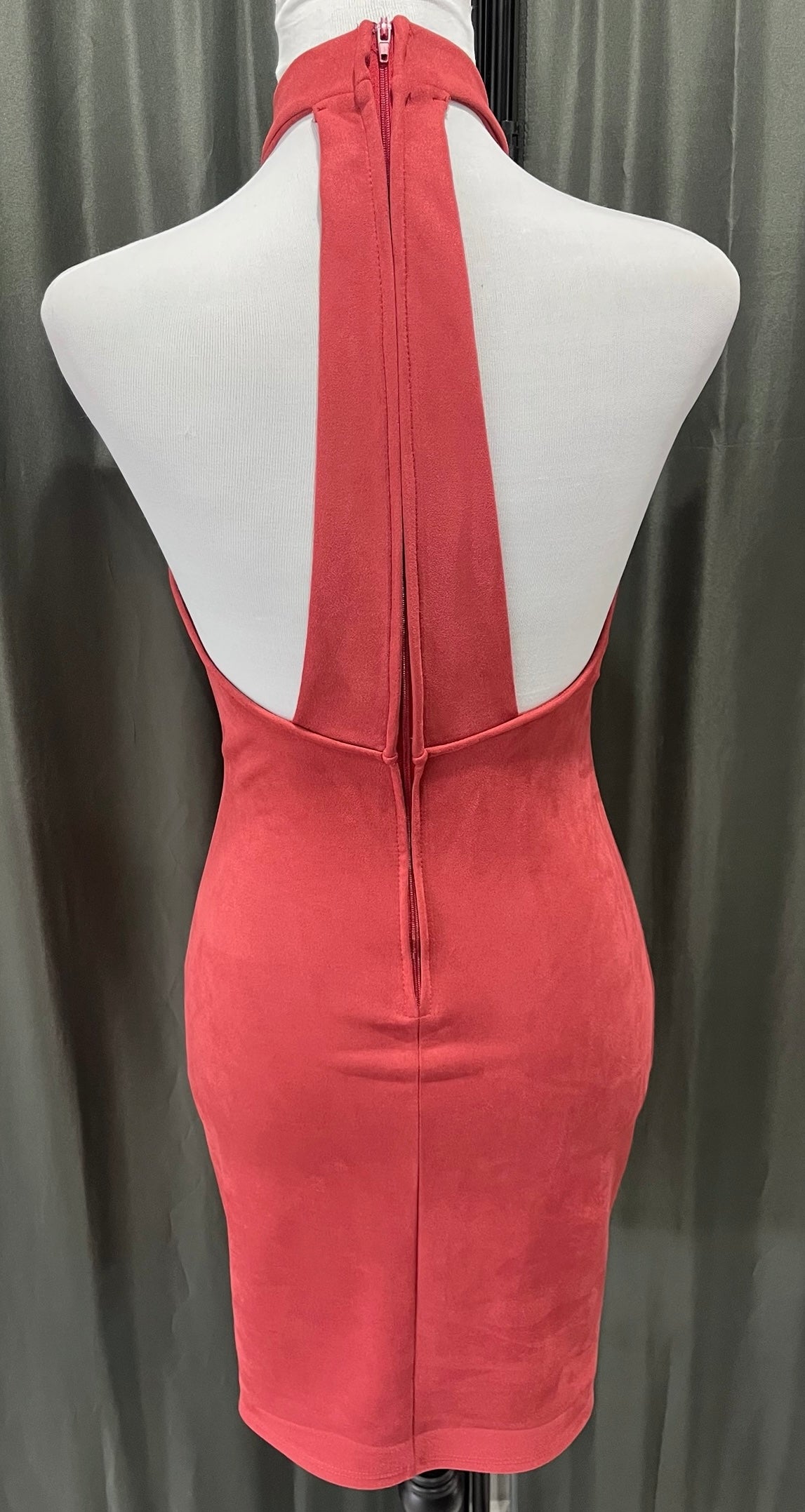 Women’s Burgundy Dress image 2