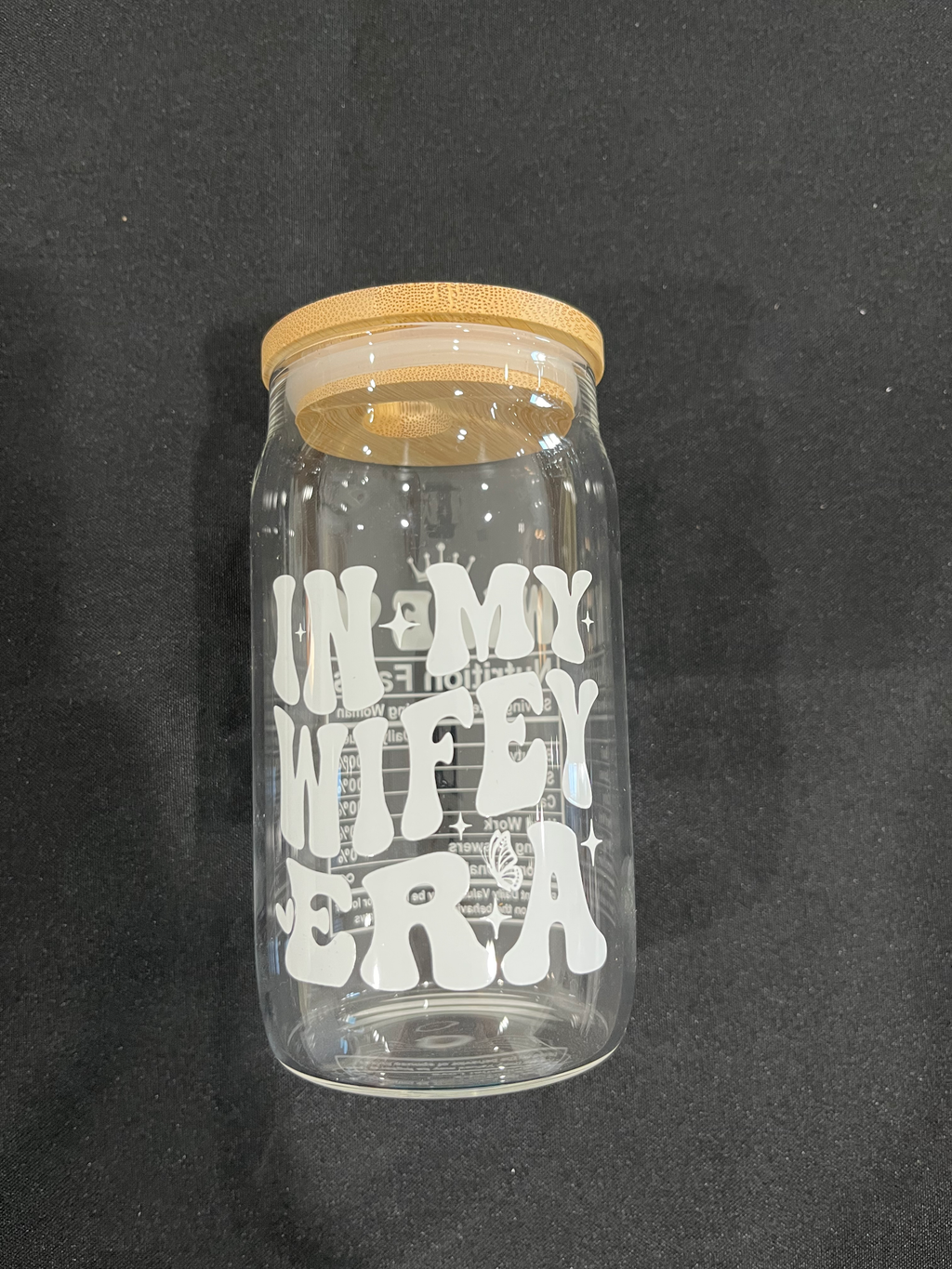 New Glass In My Wifey Era Cup Set image 1