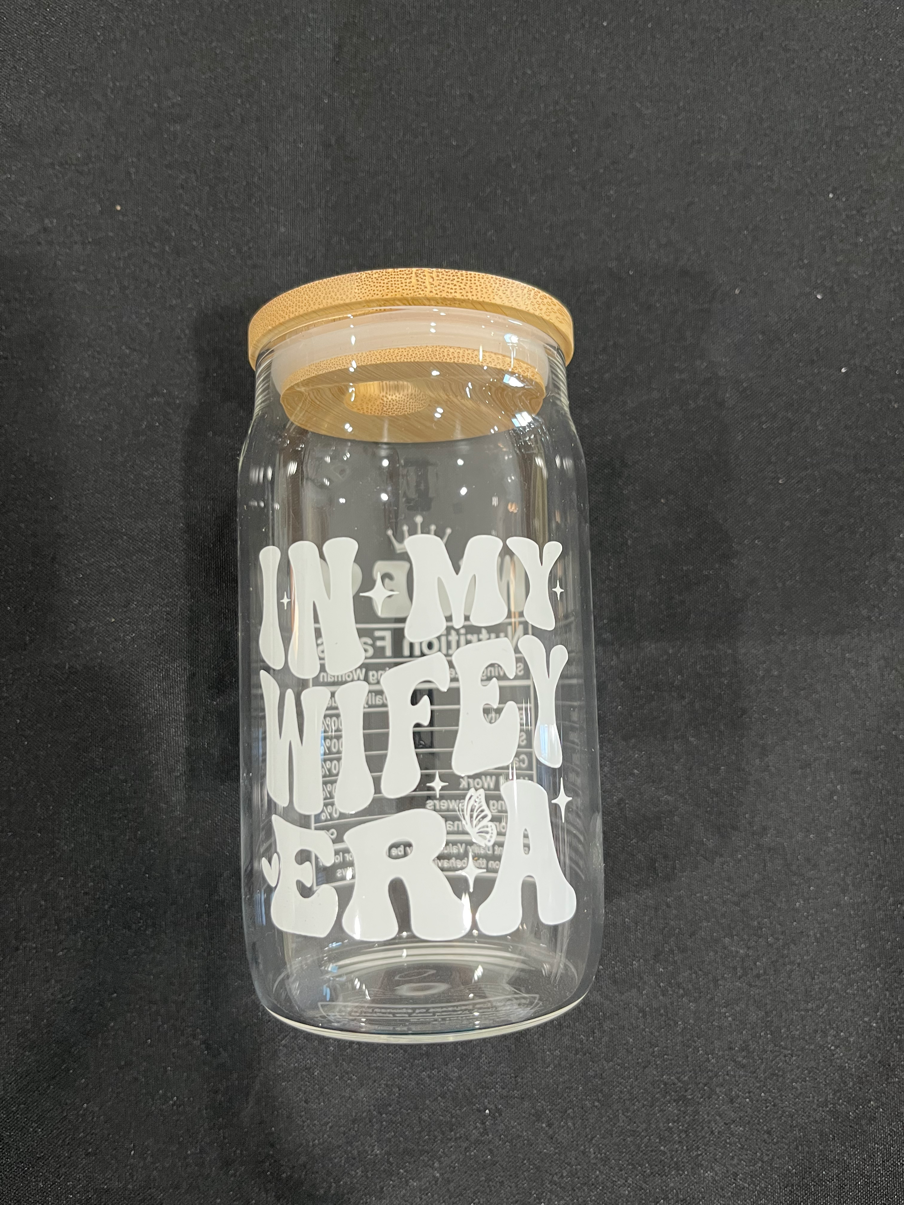 New Glass In My Wifey Era Cup Set image 1