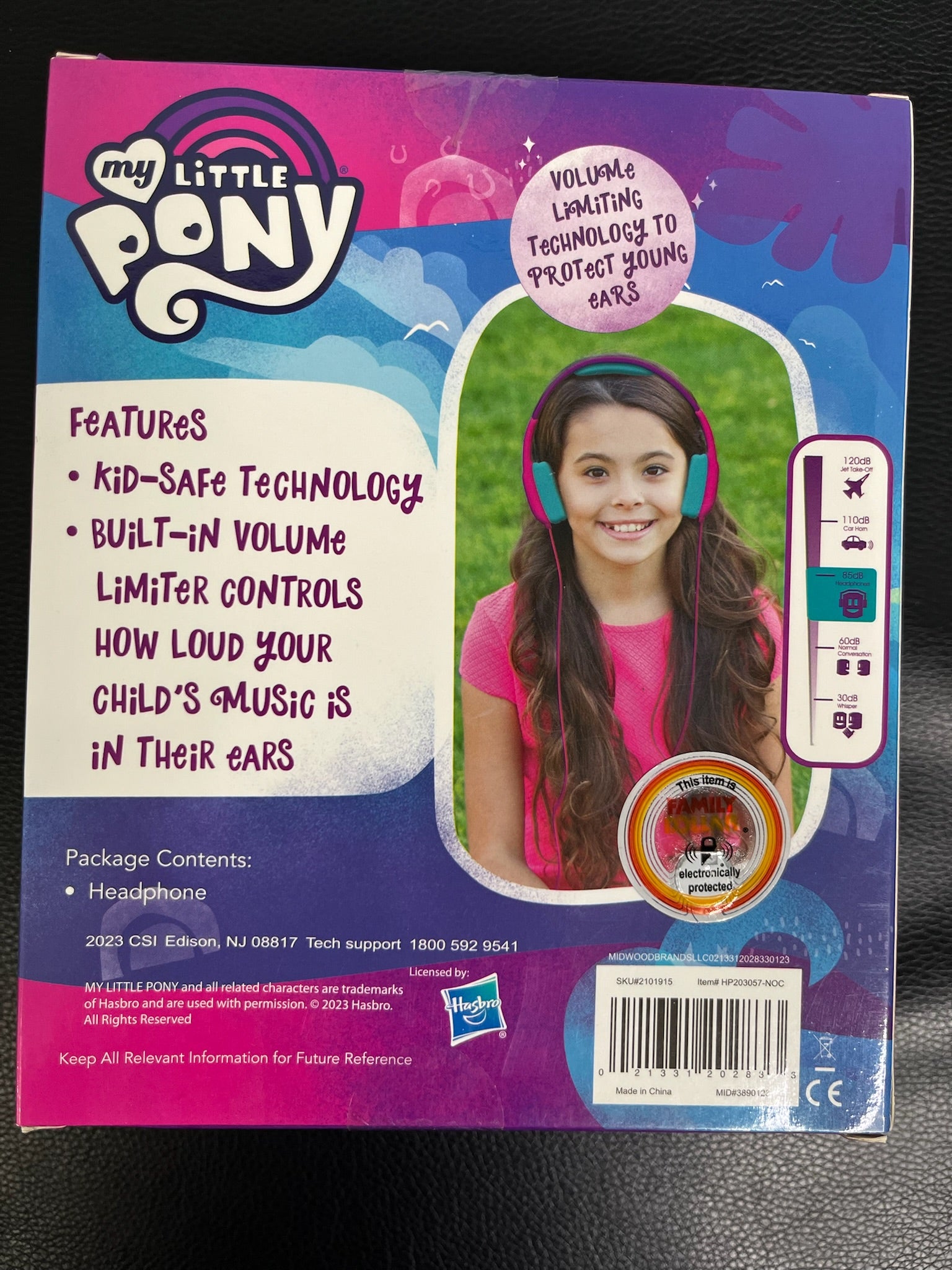My Little Pony Kid Safe Headphones  image 1
