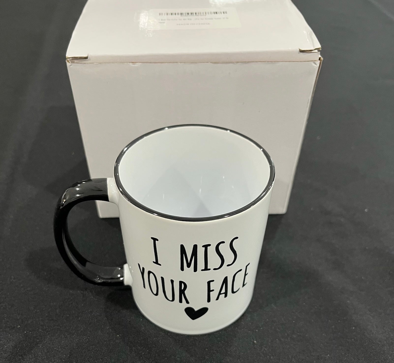 I Miss Your Face Coffee Mug image 0
