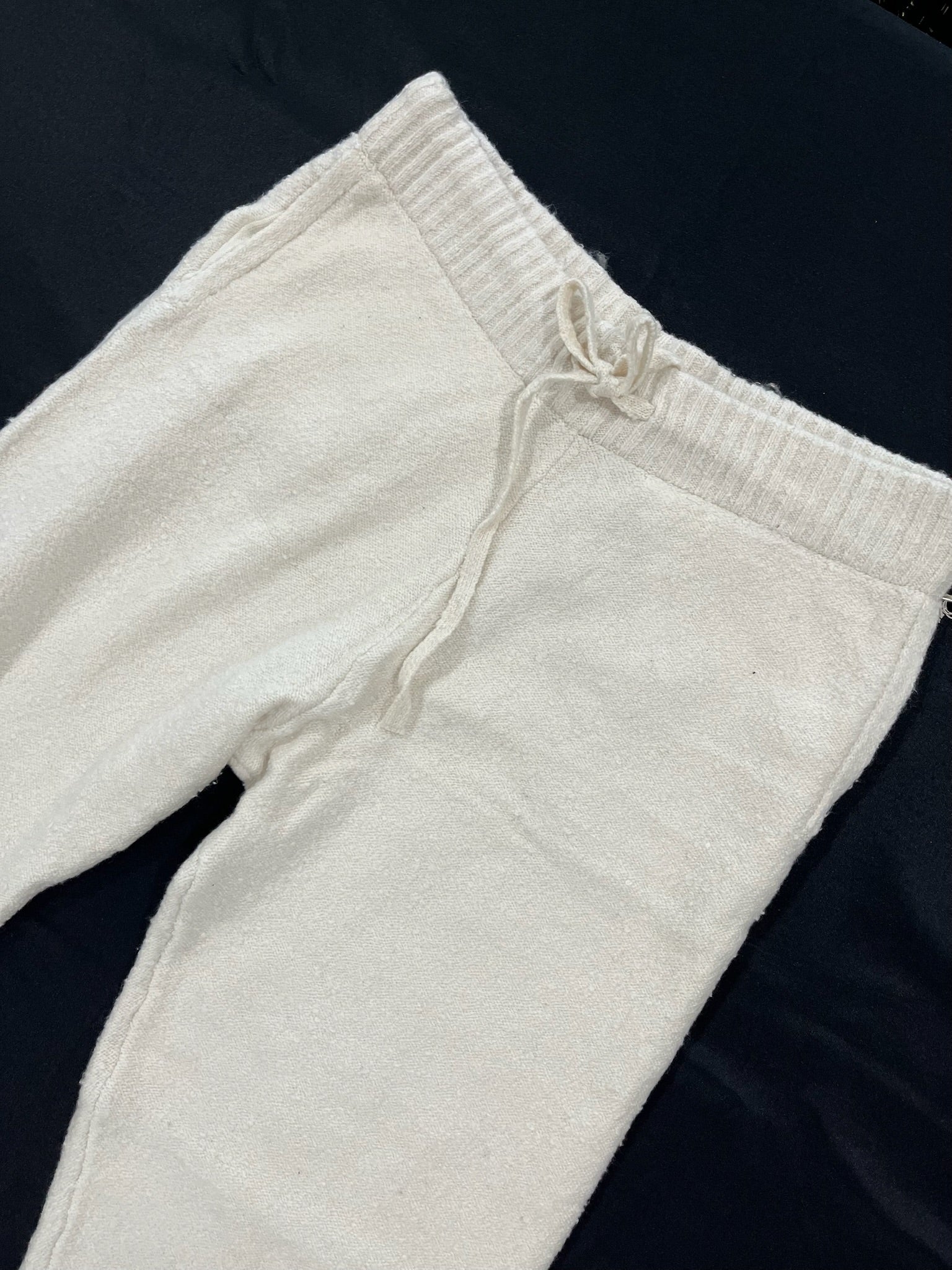 Women’s White Cream Sweatpants  image 1