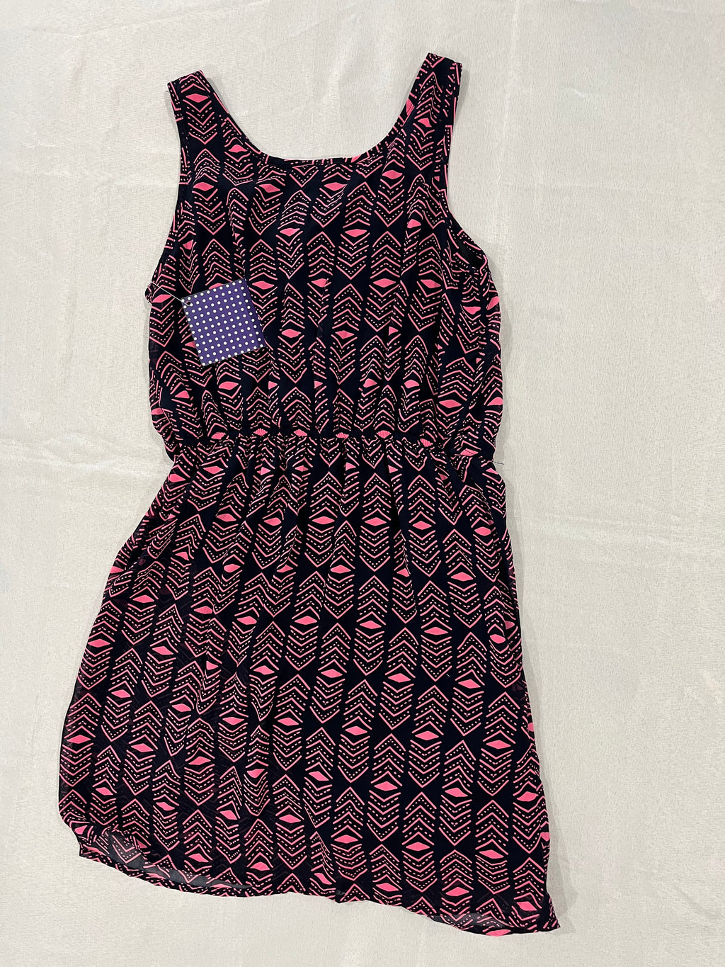 Black & Pink Boho Dress image 2