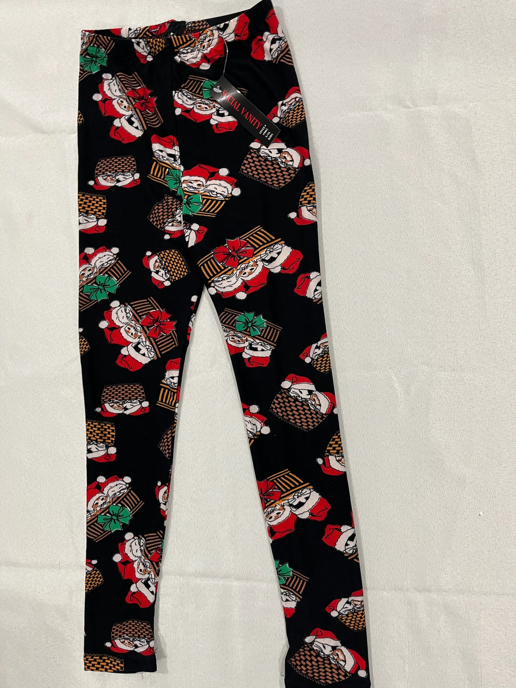 Girls Christmas Leggings image 0