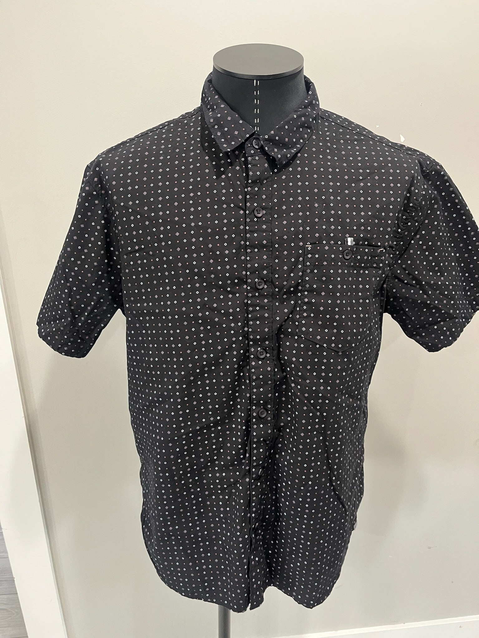 Men’s Black Button Up Shirt image 3