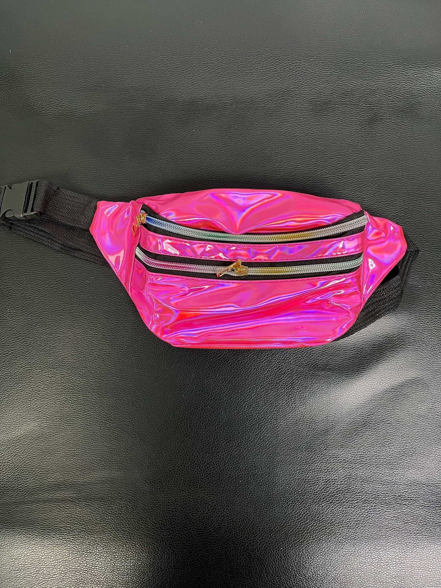 Pink Holographic Fanny Pack image 0