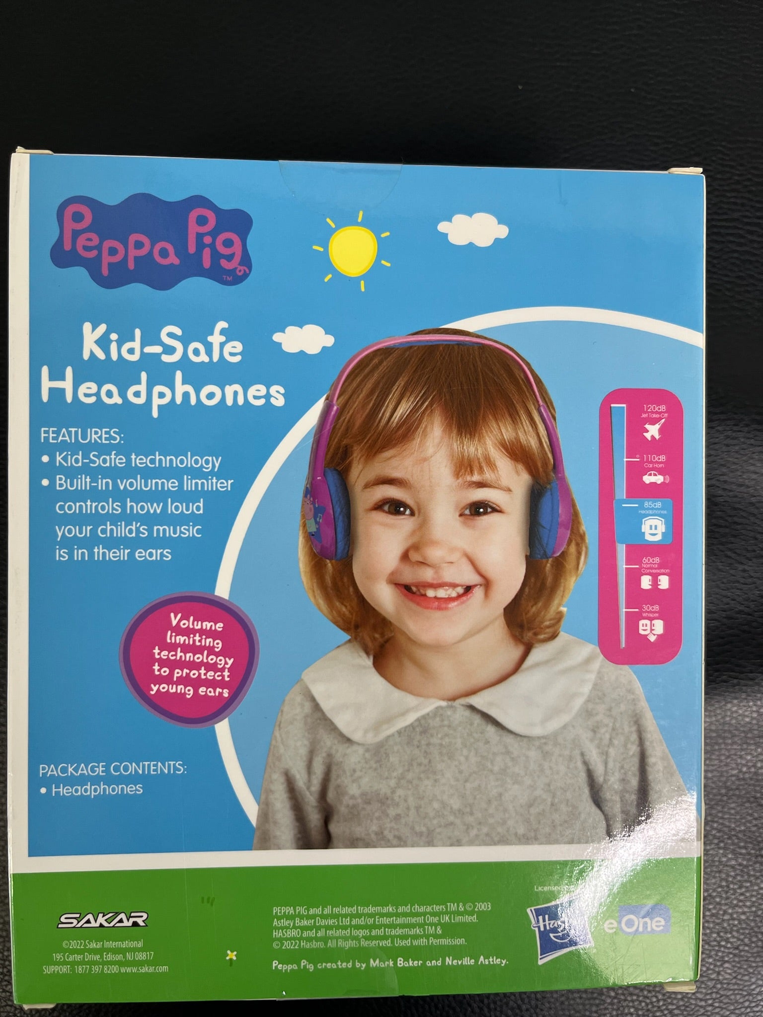 Peppa Pig Kids Safe Headphones image 1