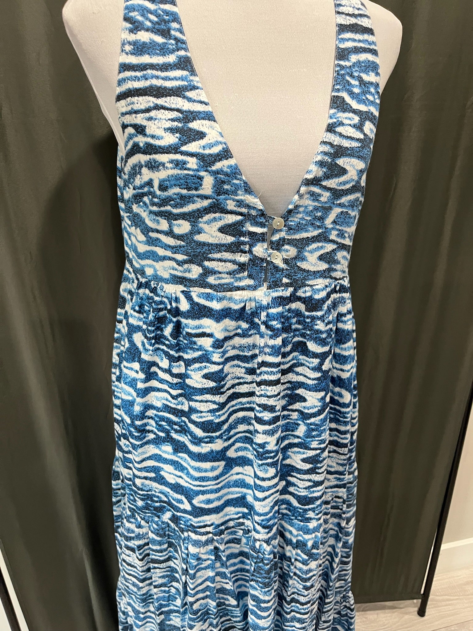 Women’s Blue Maxi Dress image 1