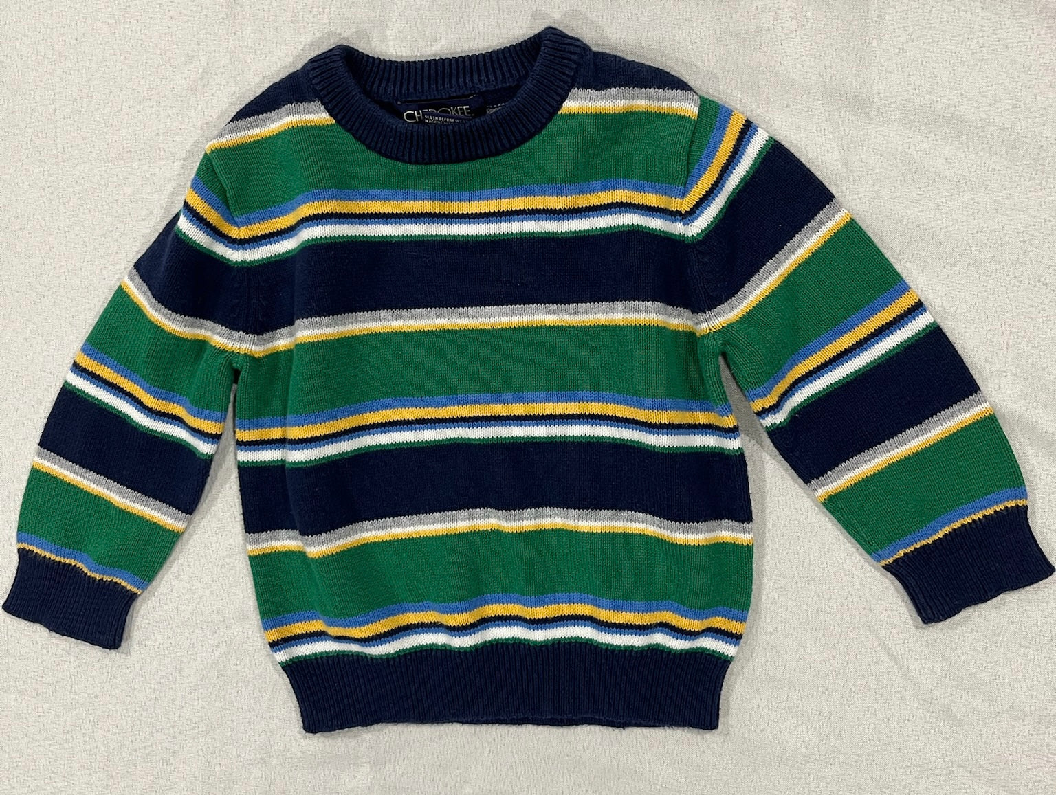 Striped Knitted Sweater image 0
