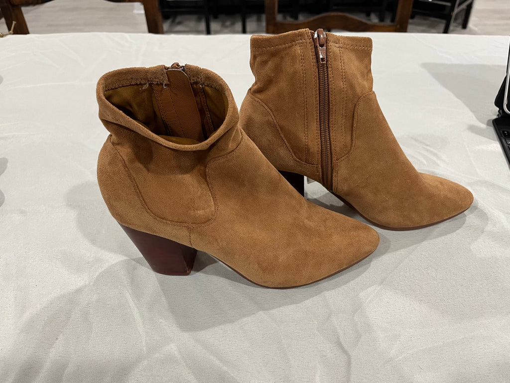 Brown Heeled Boots image 2