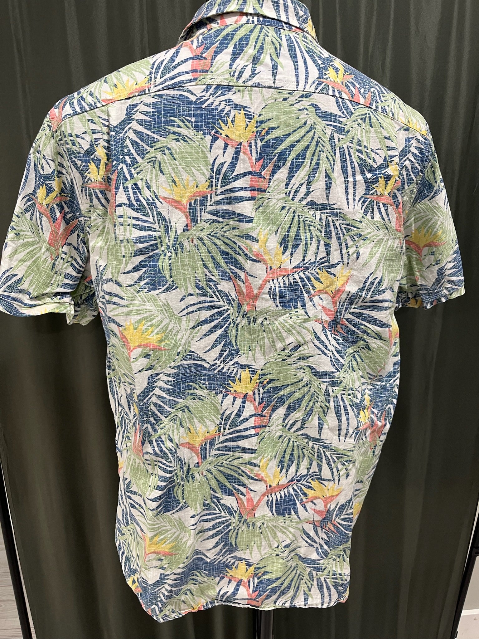 Men’s Floral Button Up Shirt image 2