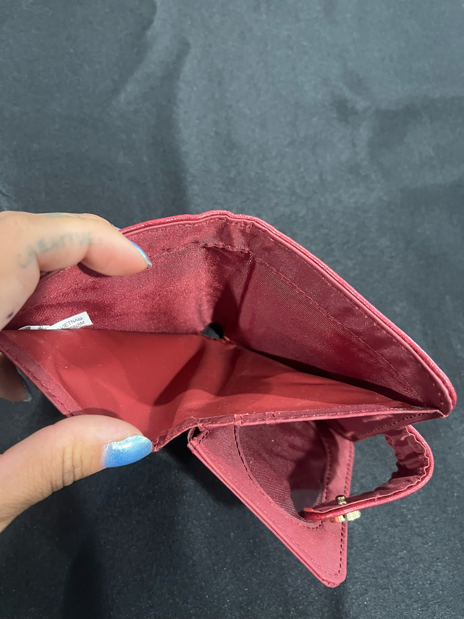 Burgundy Wallet image 3