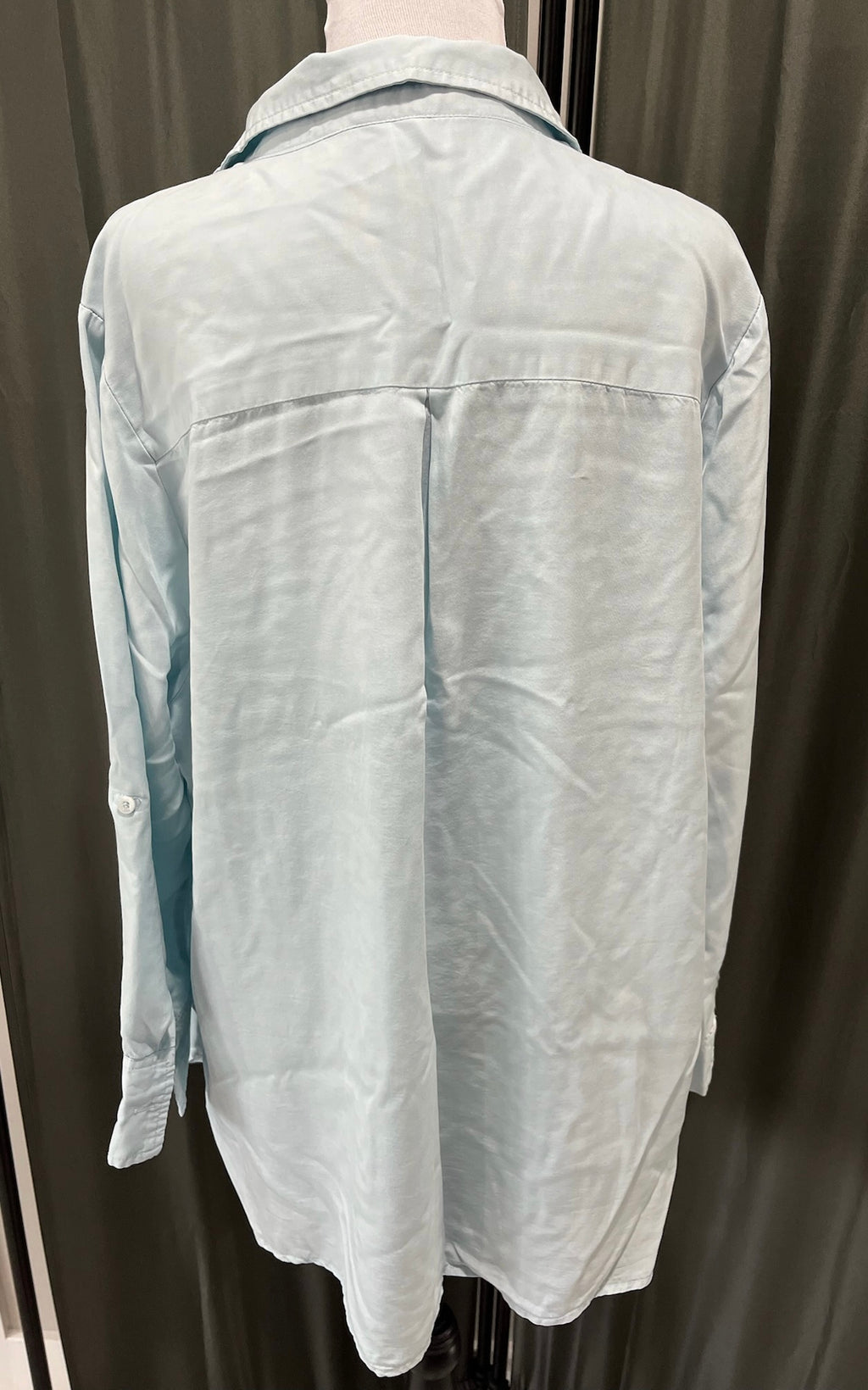 Light Blue Button Up Shirt image 2