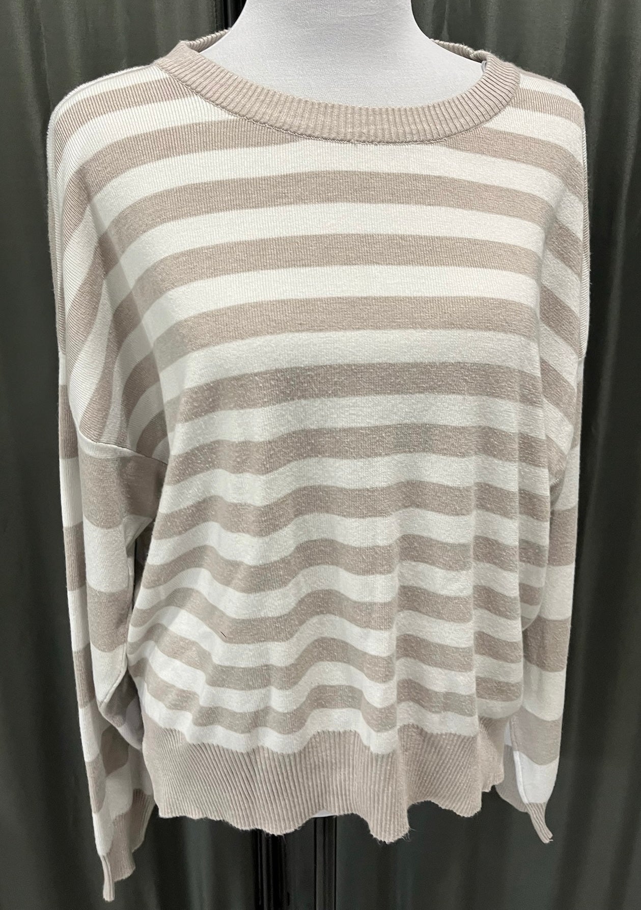 Women’s Striped Long Sleeve Shirt image 1