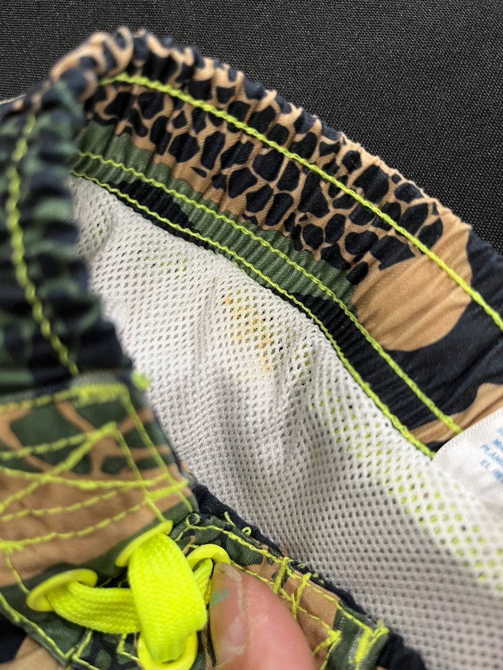 Camoflage Swim Trunks image 3
